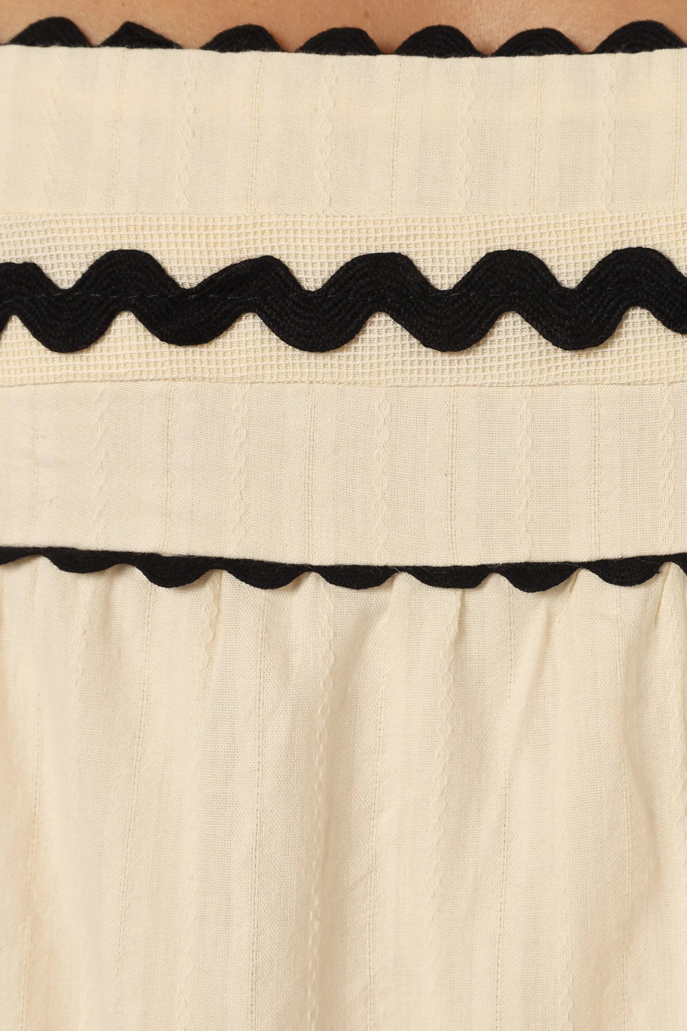 Robe midi Monroe - Crème