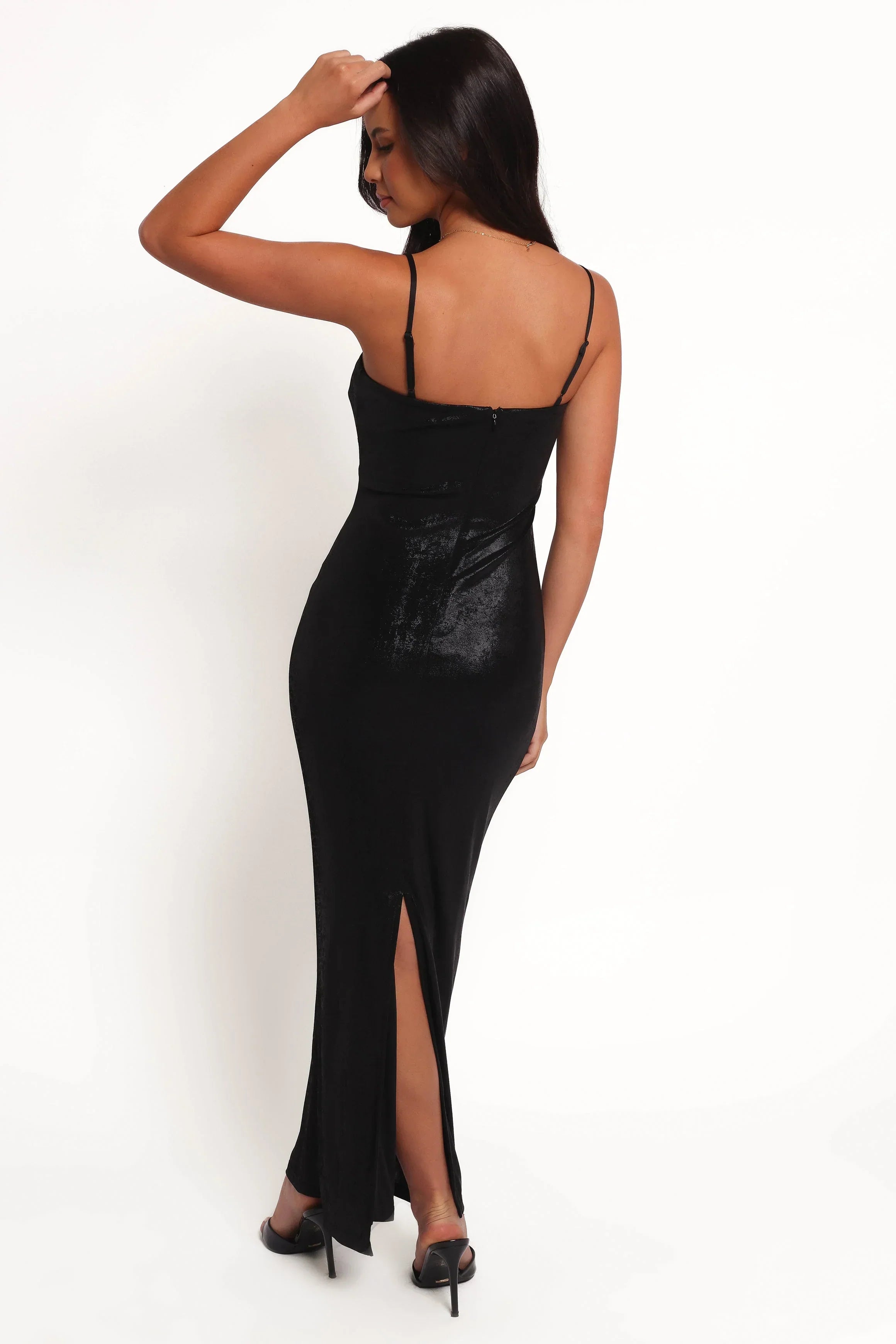 Robe longue Lorelai - Noir