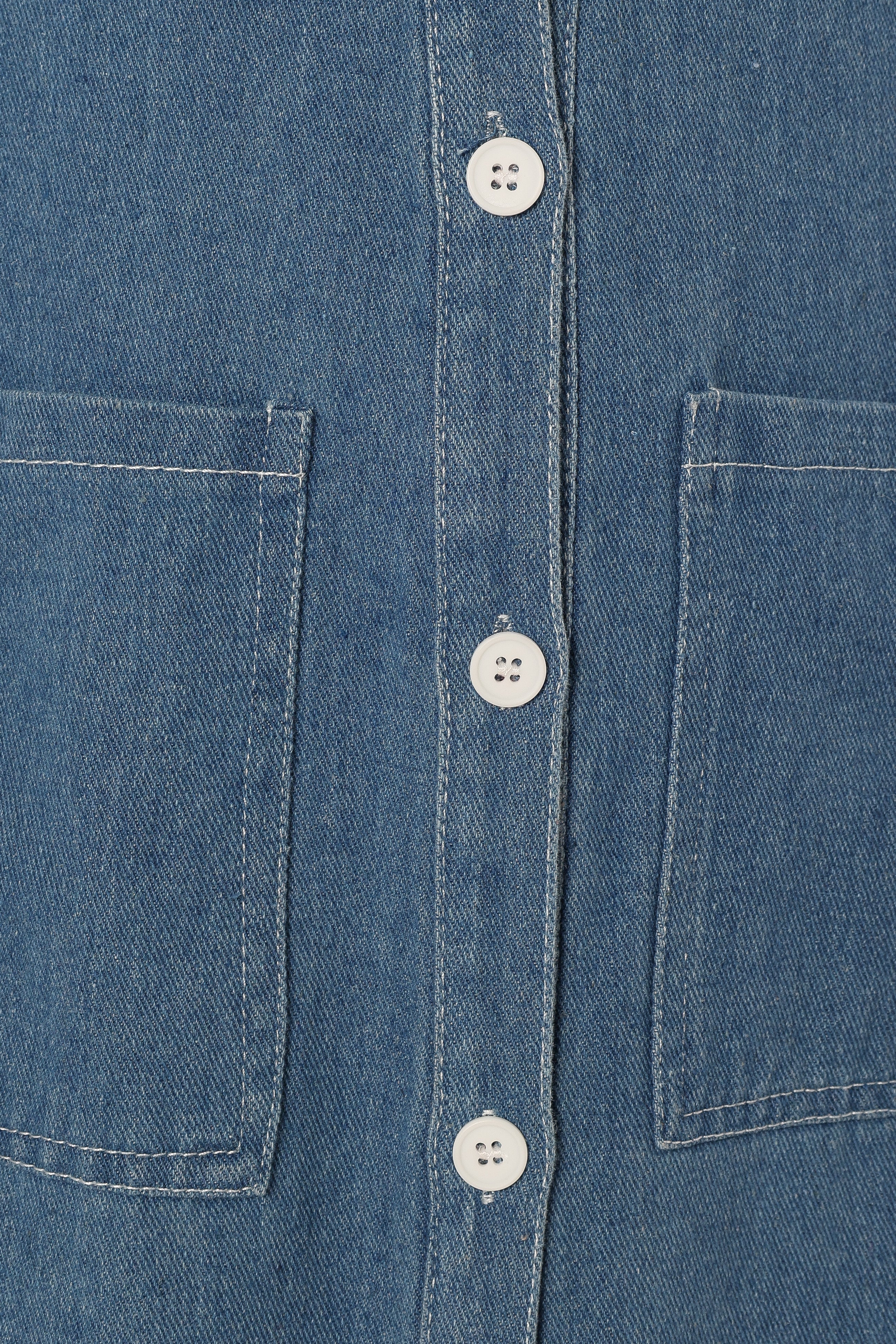 Robe Bettie mi-longue en jean