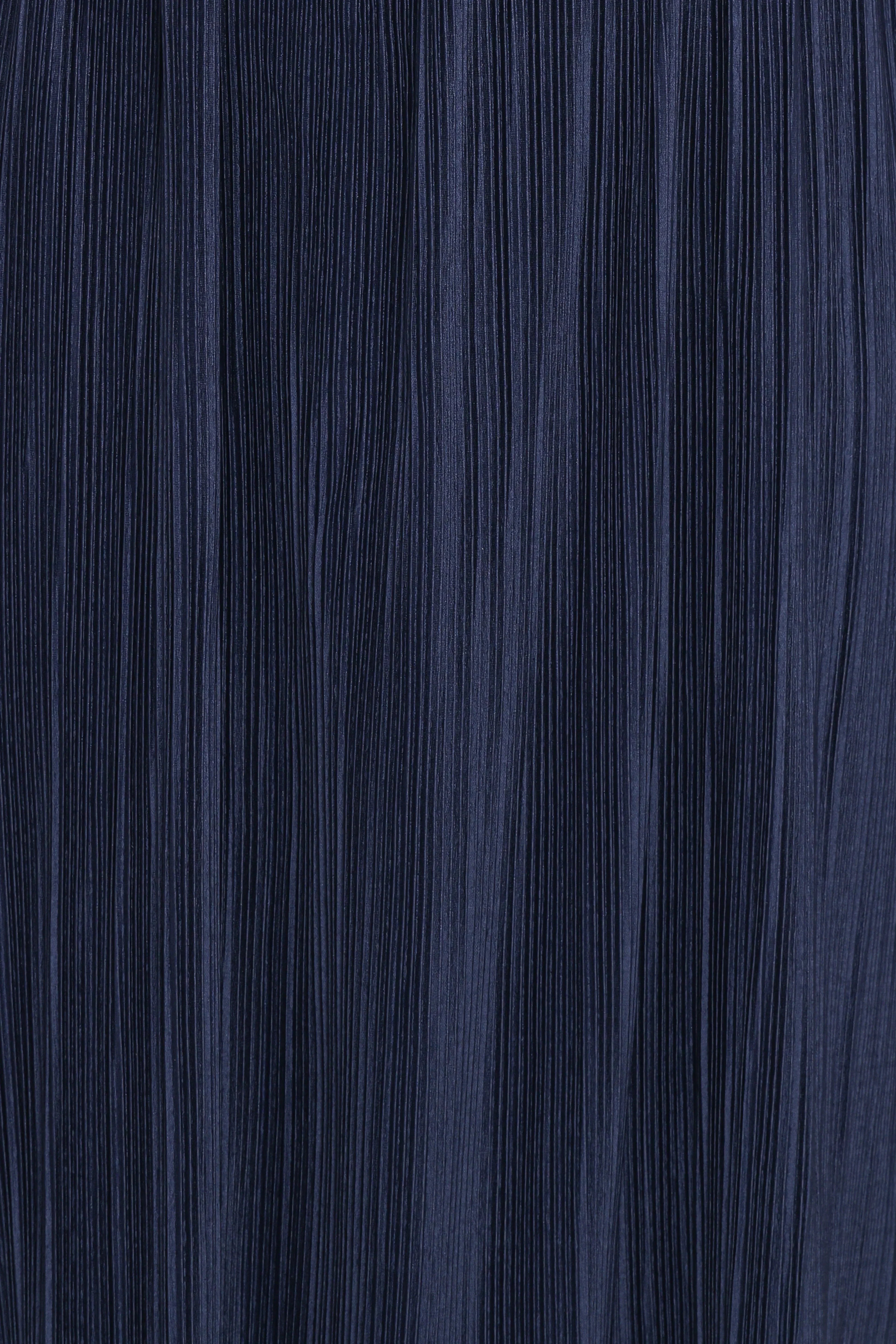 Polly Halterneck Maxi Dress - Navy