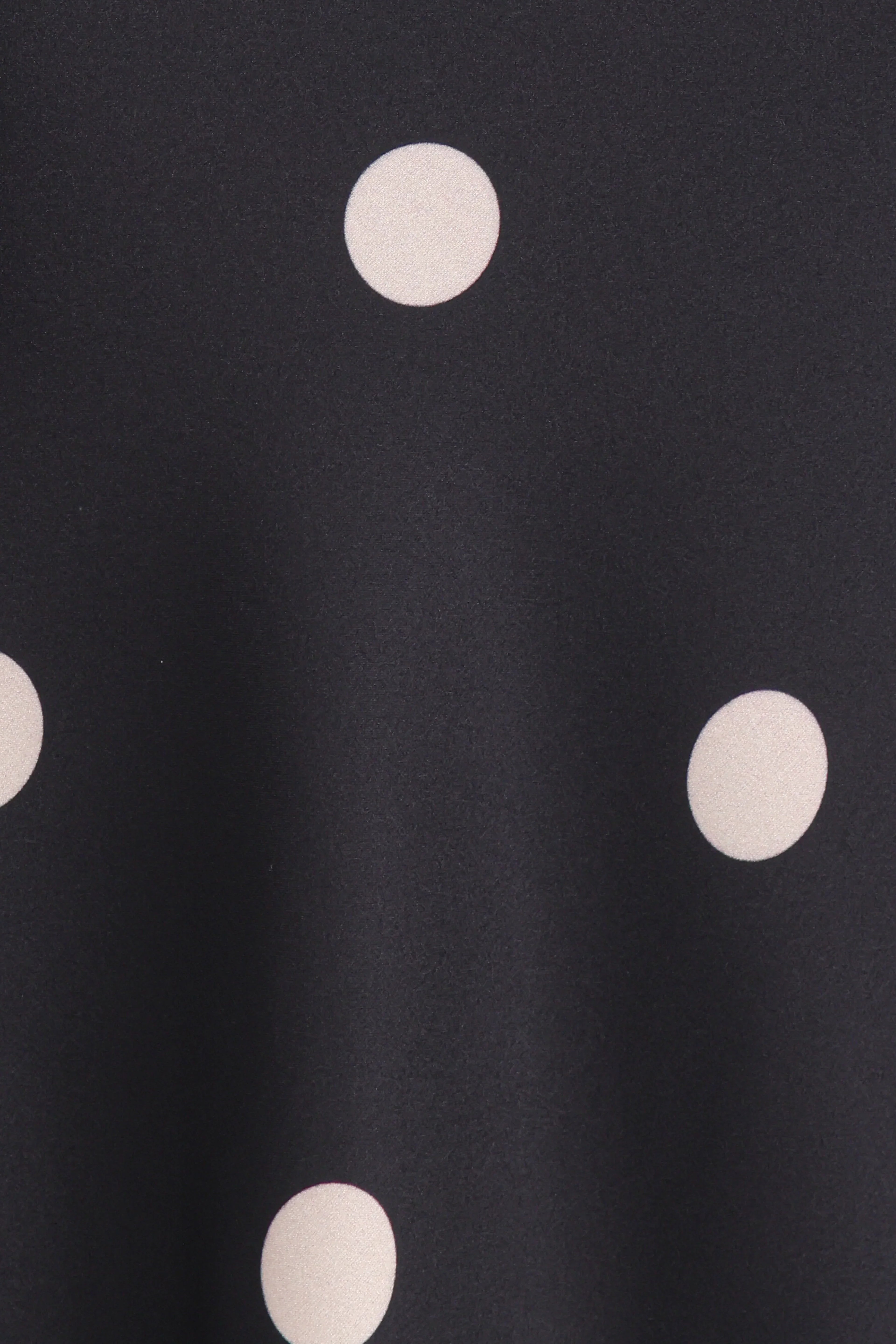 Jutta Strapless Maxi Dress - Black Polka Dot