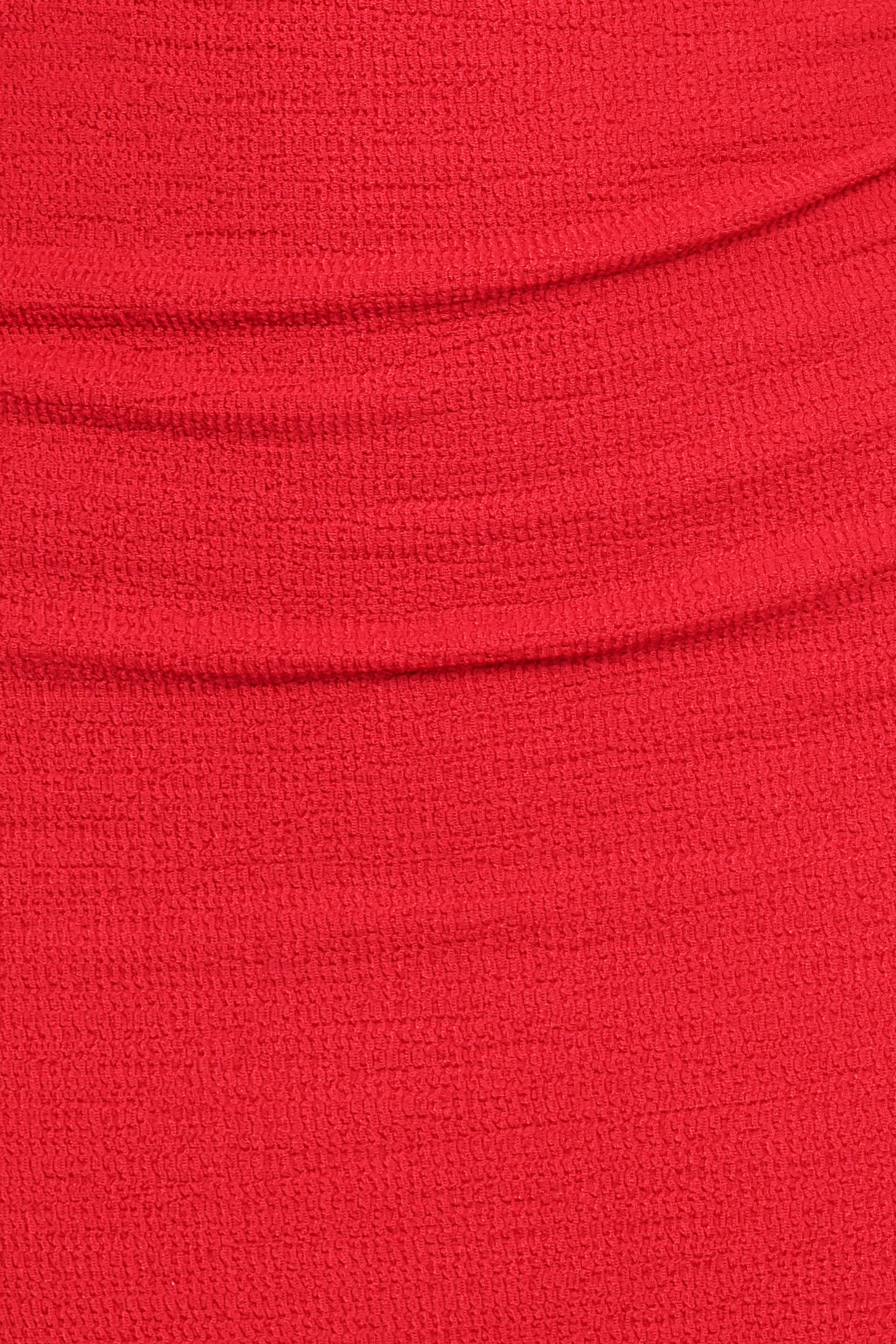 Carey Midi Dress - Red
