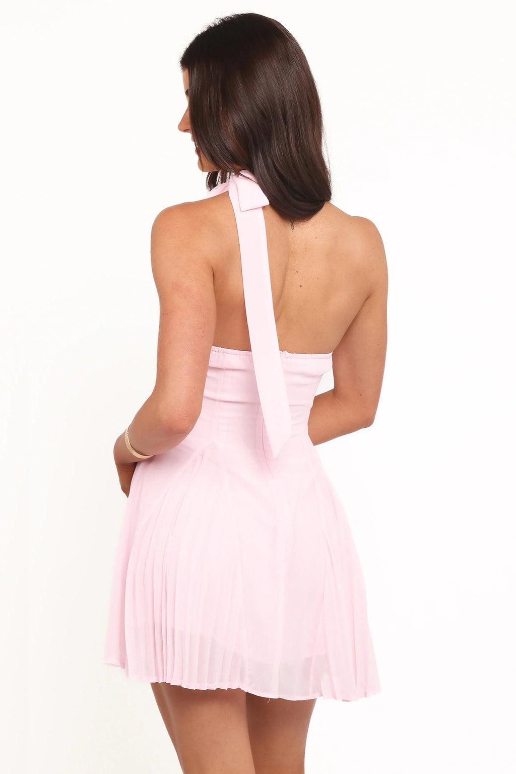 Robe courte Elaine - Rose bonbon