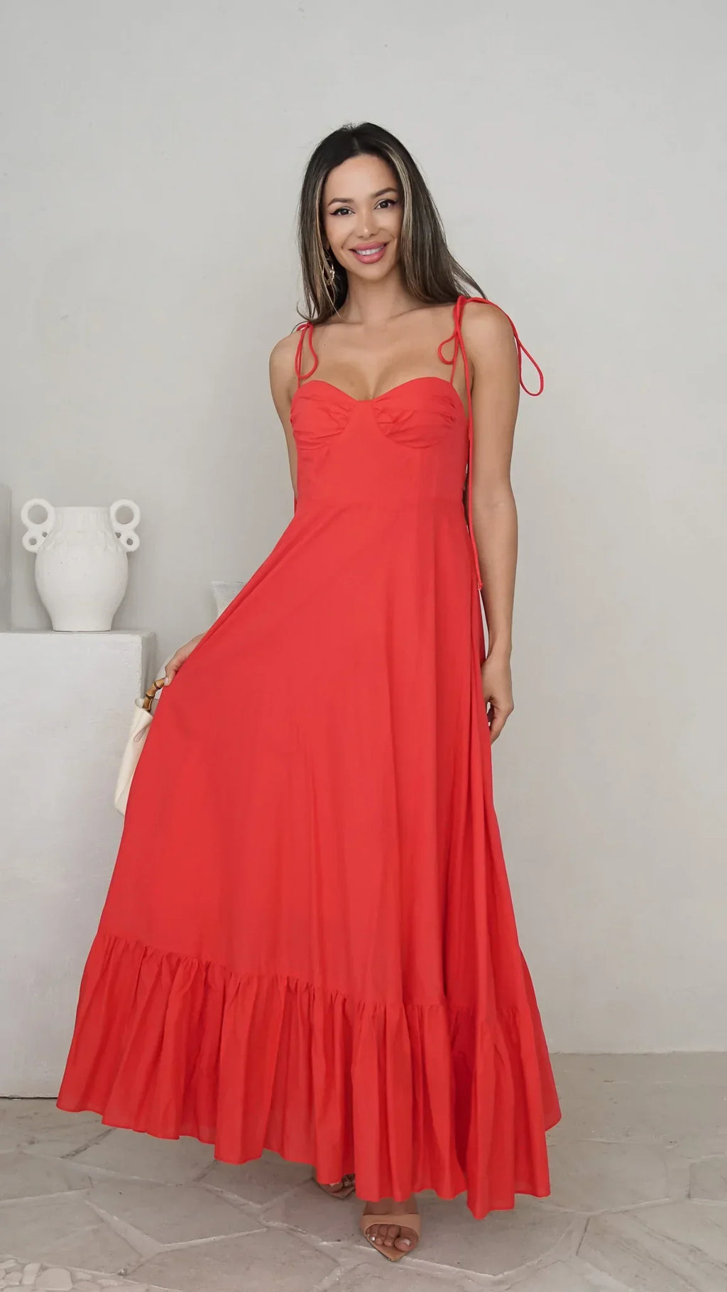 Robe longue Calista