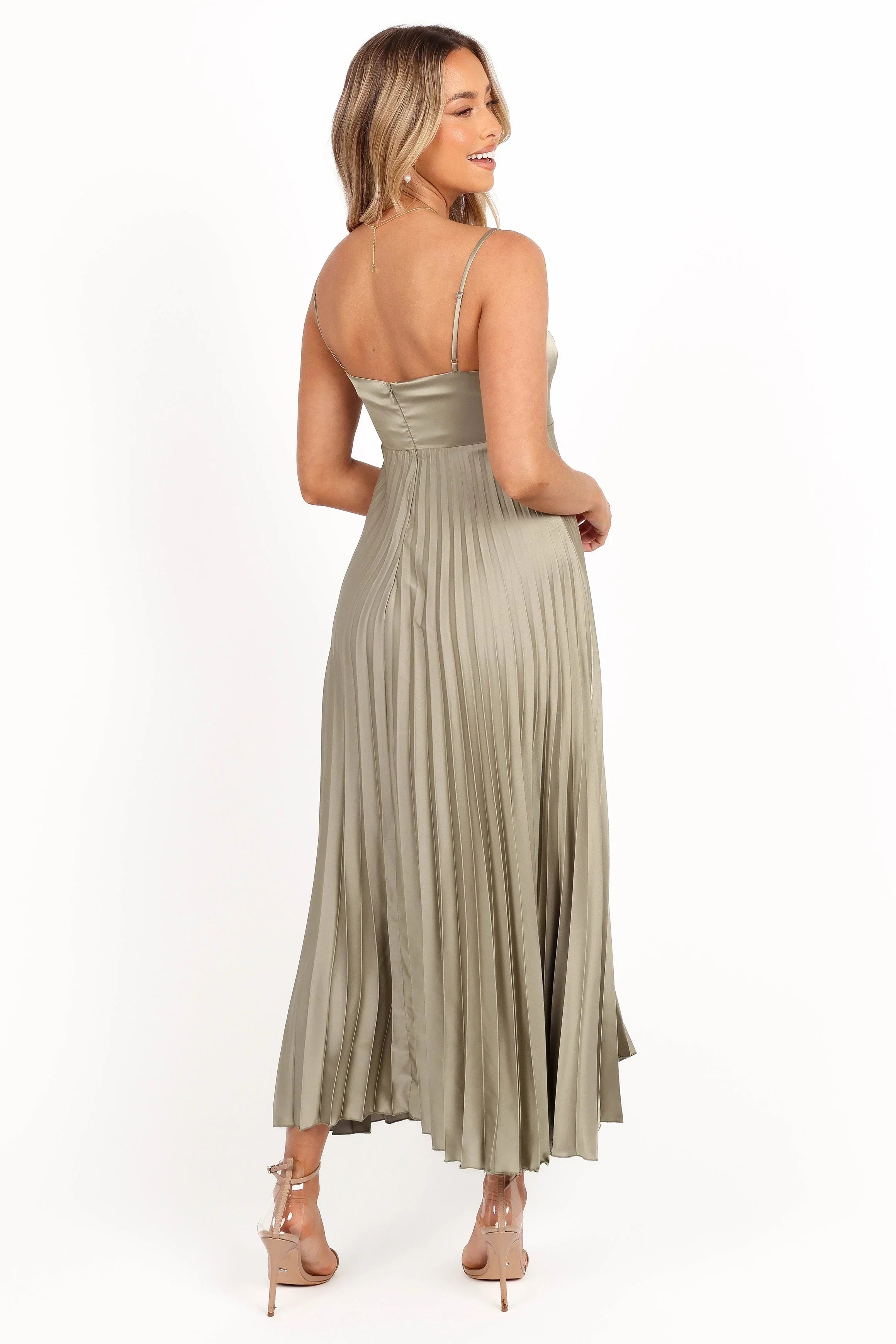 Robe longue Keegan - Olive