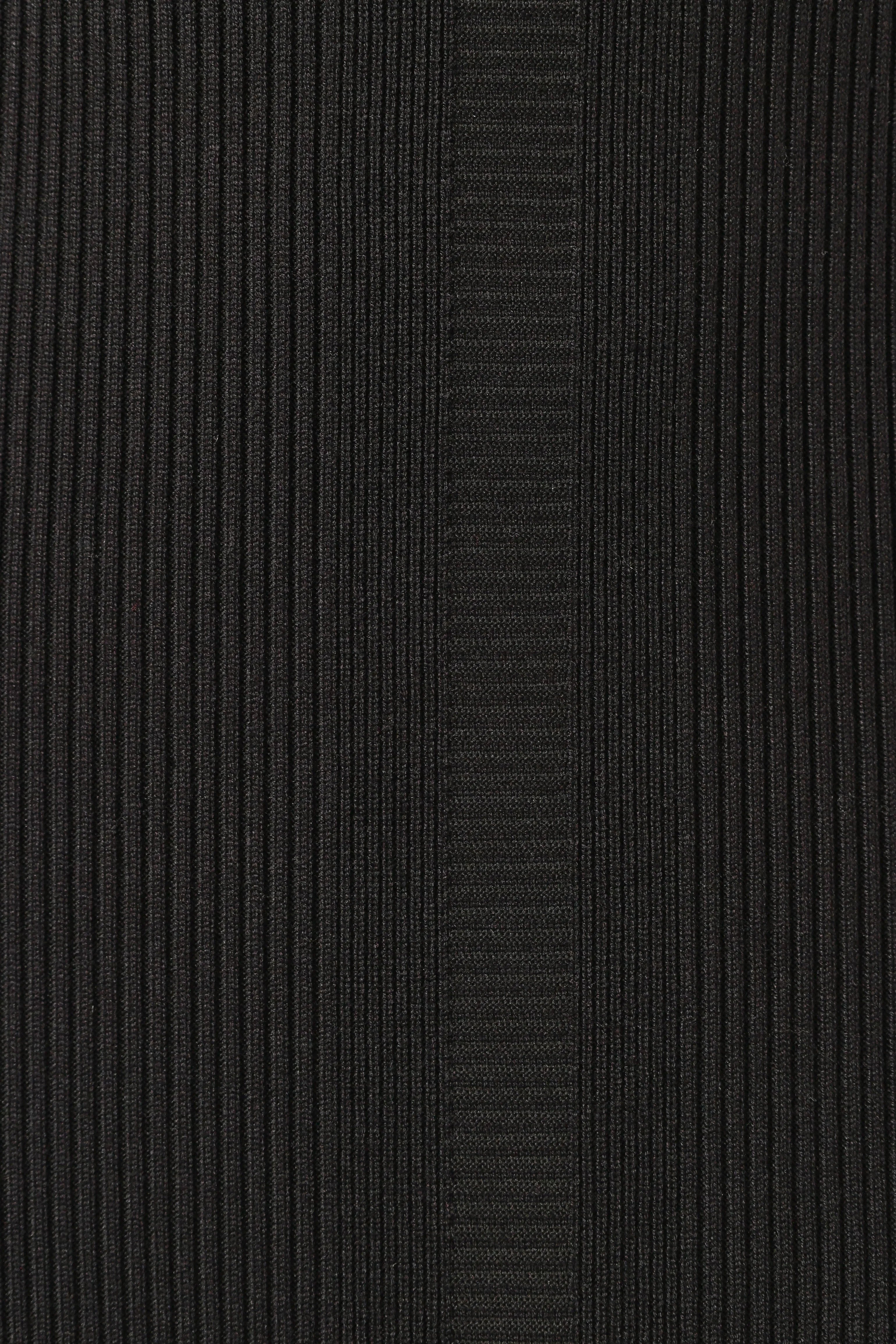 Robe mi-longue manches longues Collins - Noire
