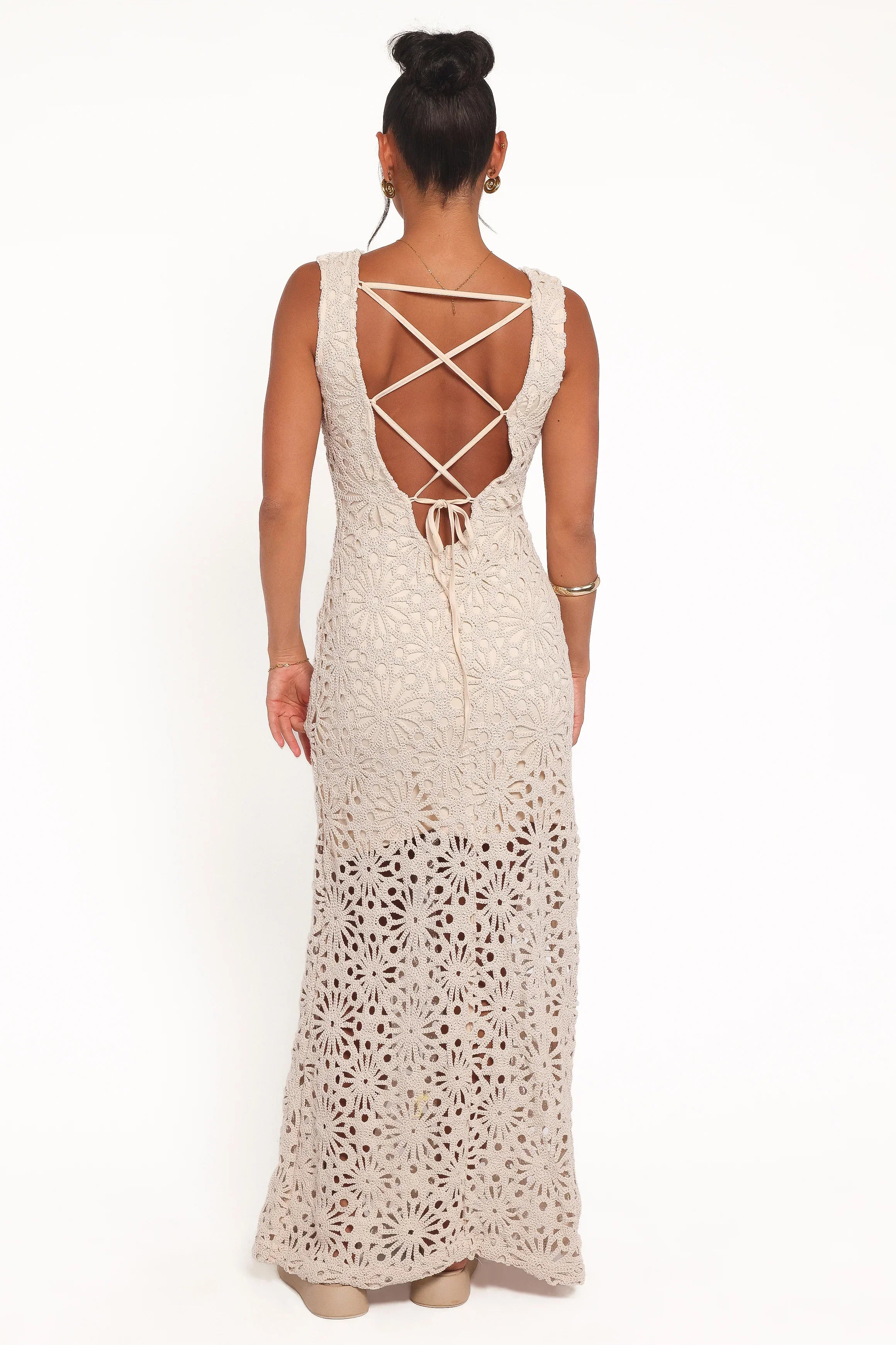 Carlene Maxi Dress - Natural