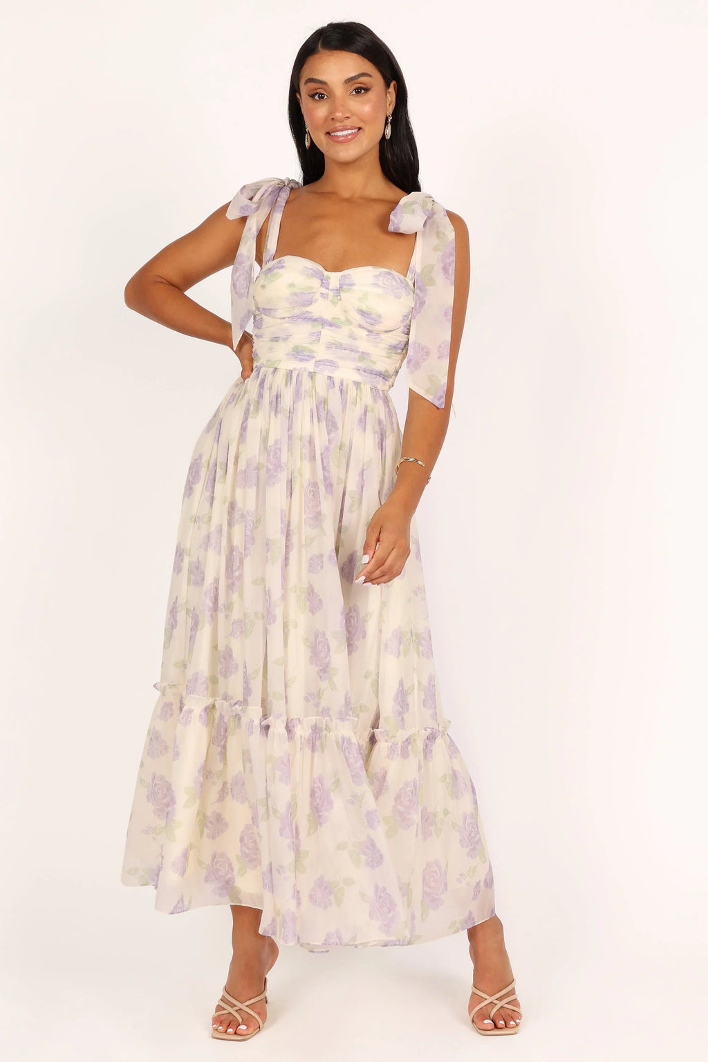 Robe midi Floret - Lavande