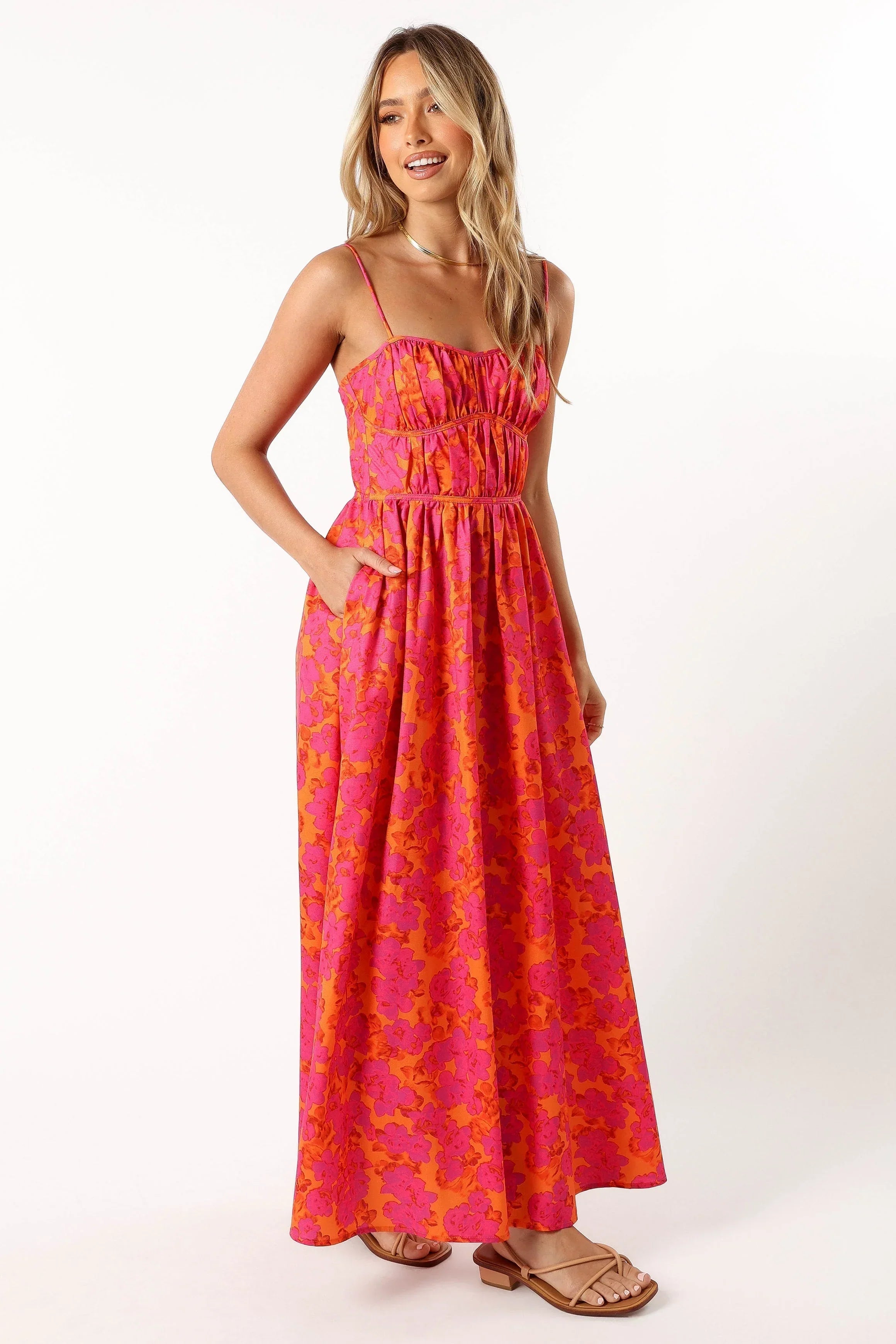 Robe midi évasée Kelani - Ambrosia
