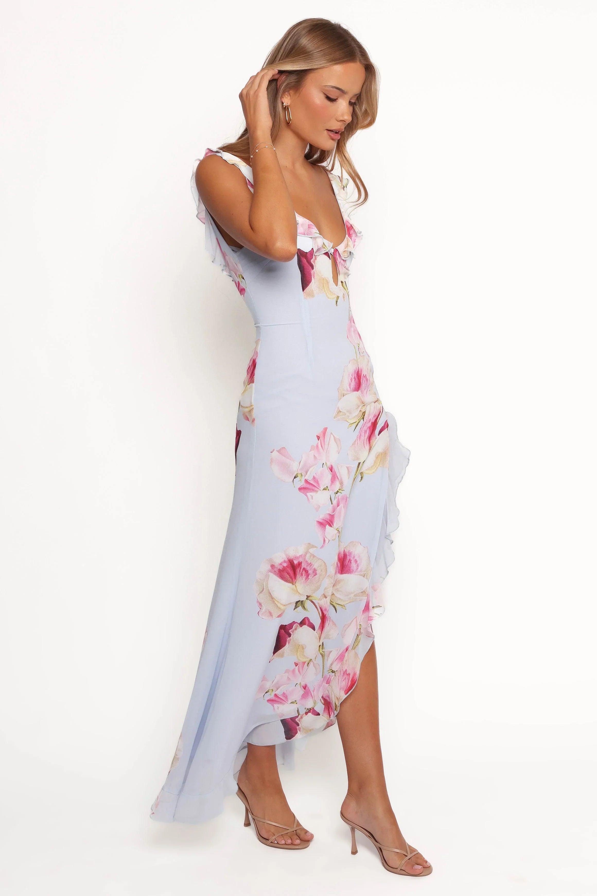 Robe longue Inayah – Imprimé Cadence