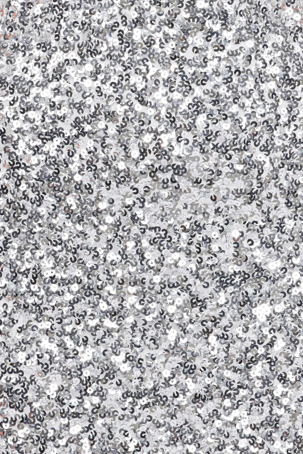 Tory Off Shoulder Sequin Mini Dress - Silver