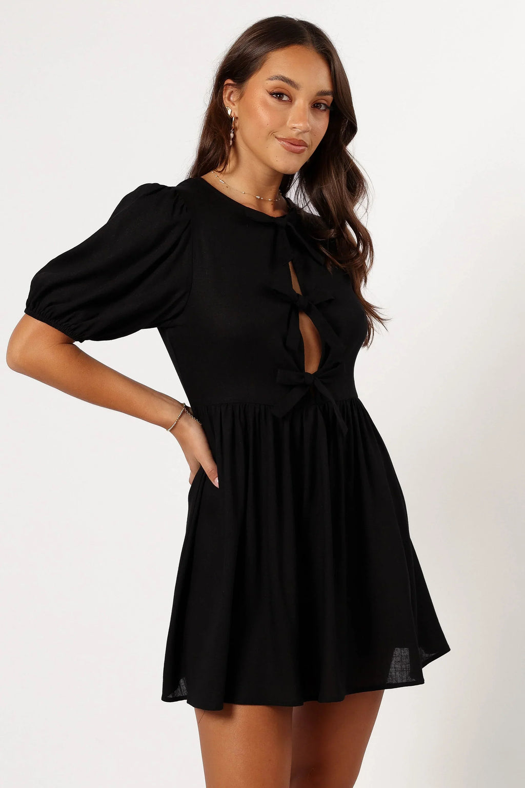 Mini-robe Harlyn – Noir
