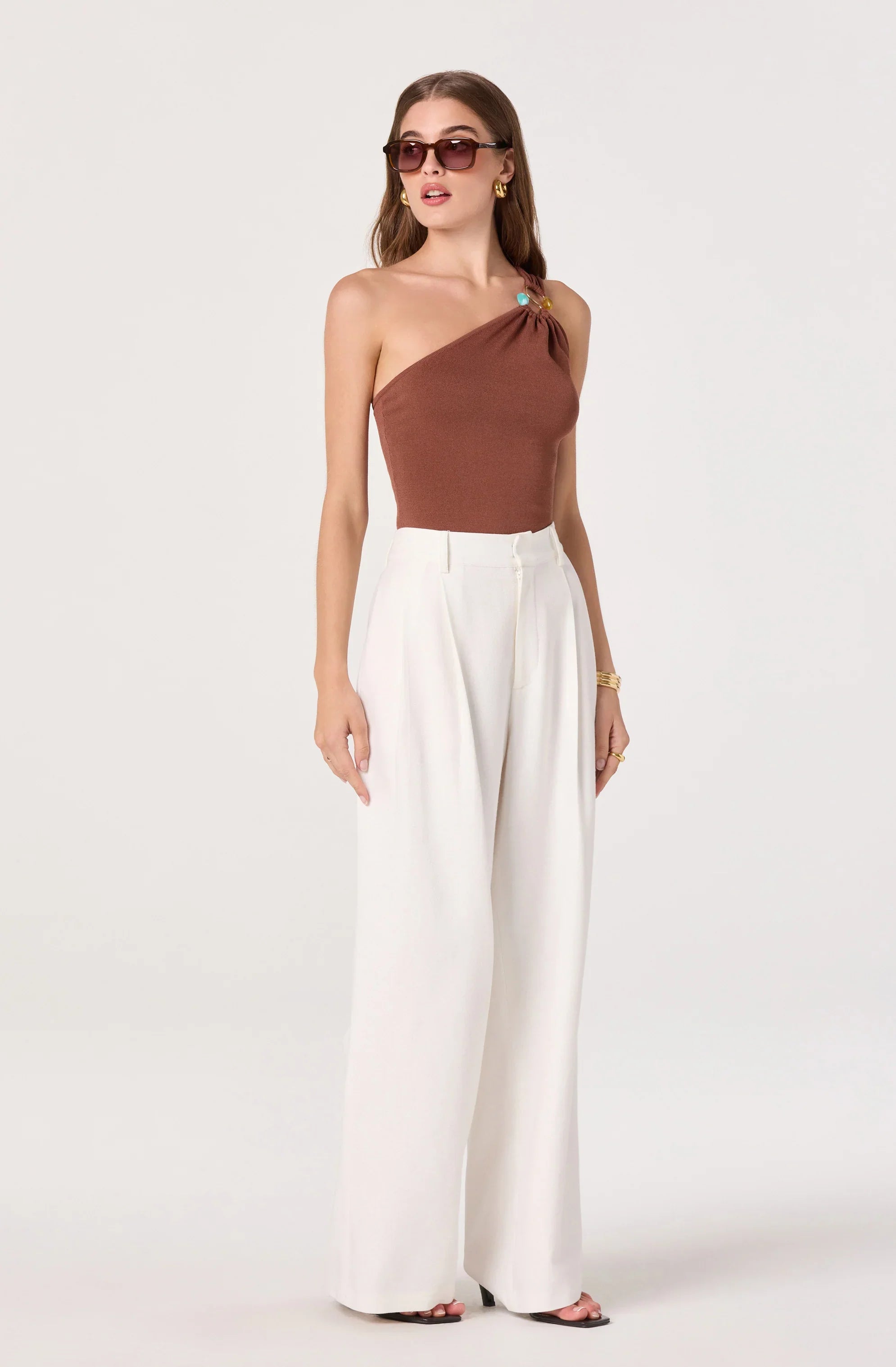 Talulla Wide-Leg Linen Pants