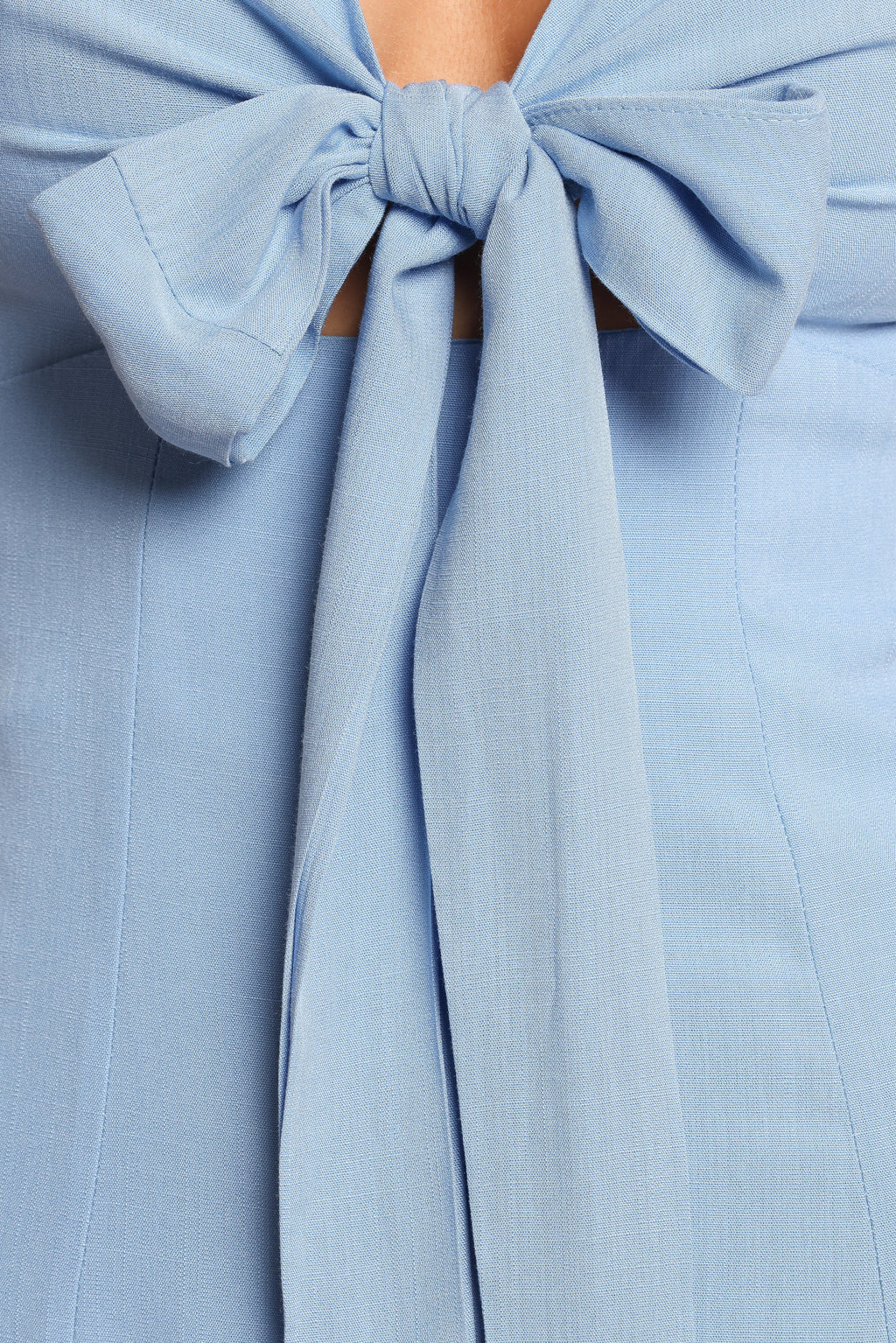 Robe midi Archer - Bleu pervenche