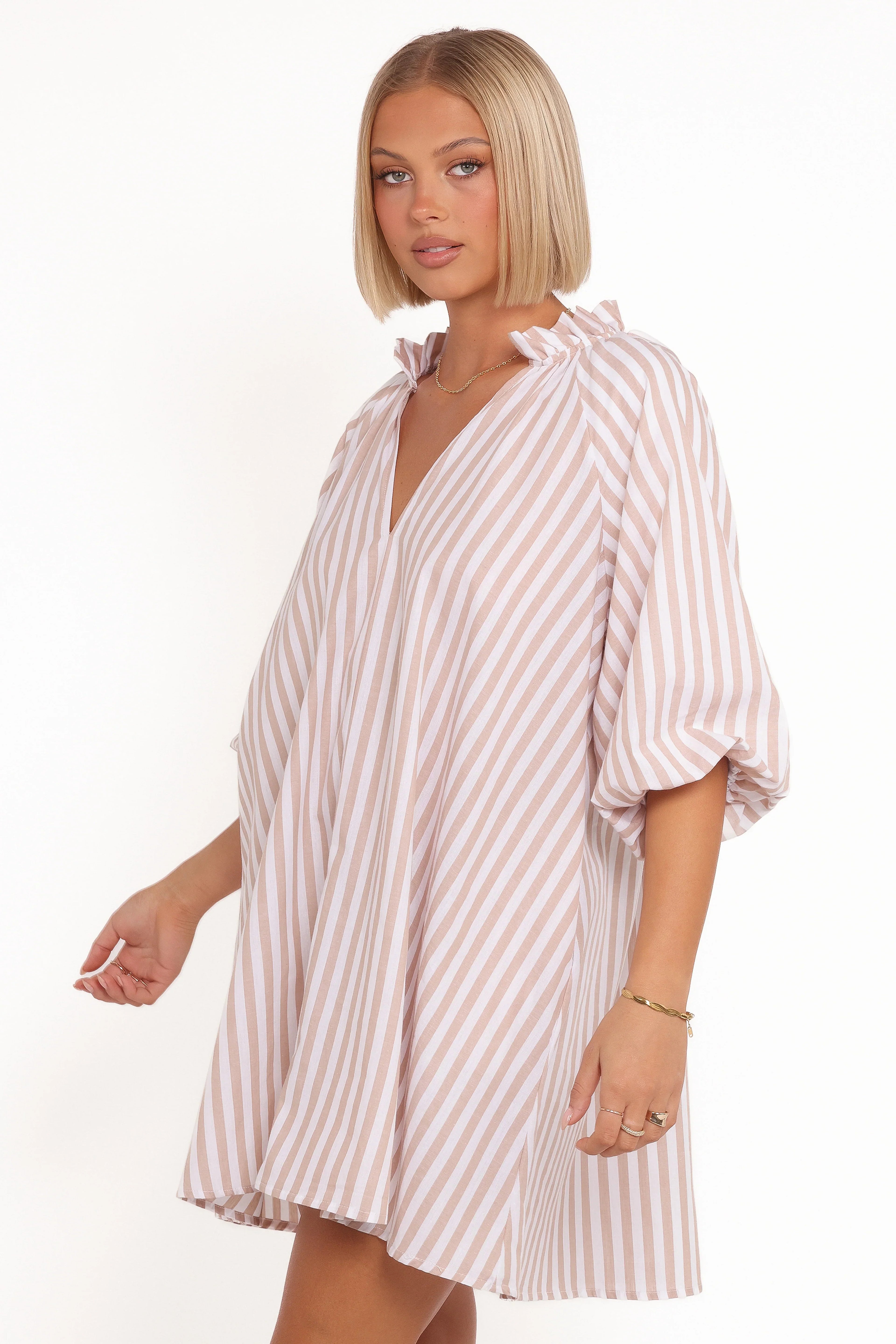 Mini-robe Doran - Blanc cassé