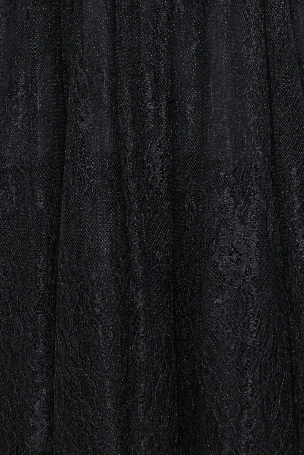 Bloom Strapless Maxi Dress - Black Lace