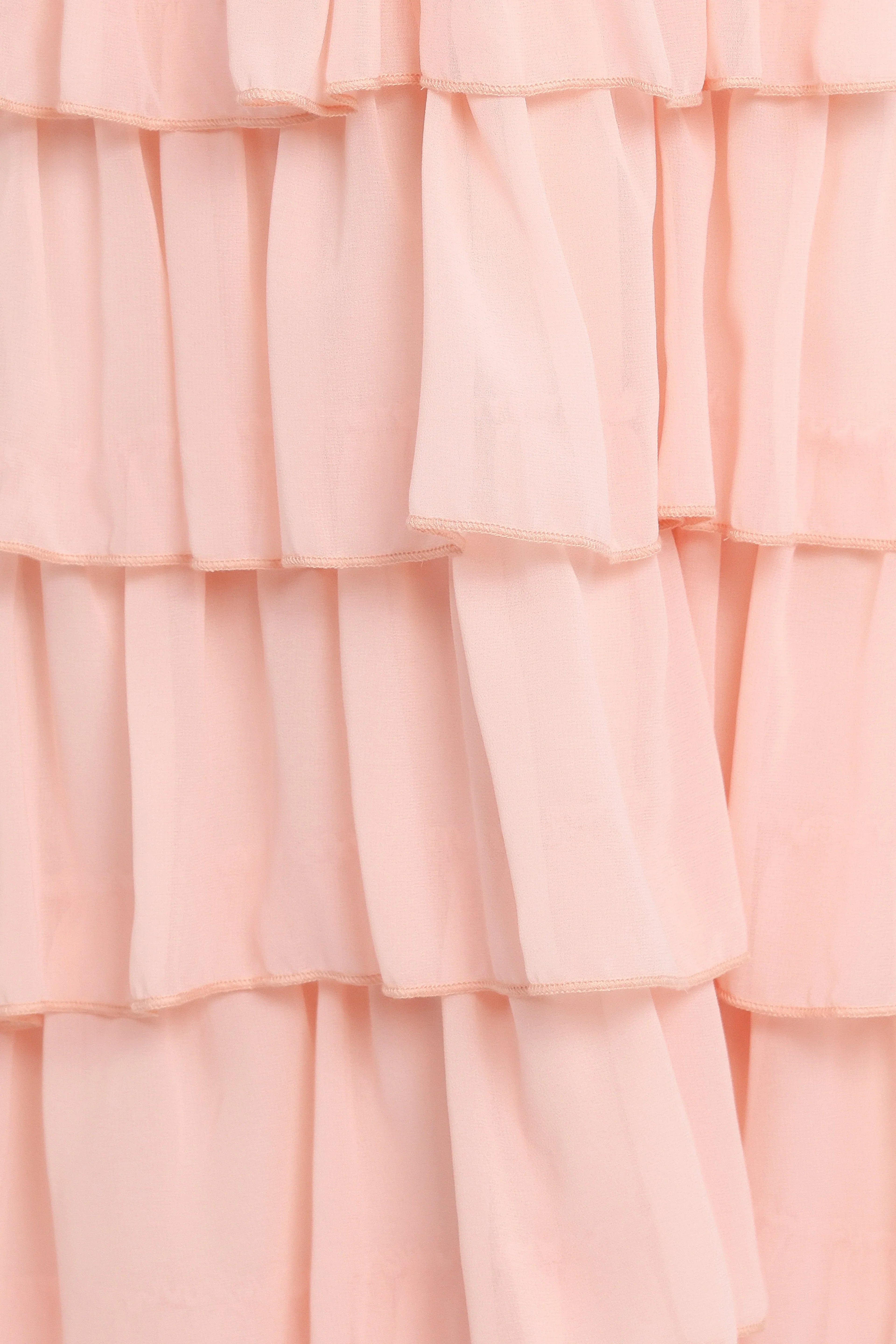 Robe longue Zoella - Rose