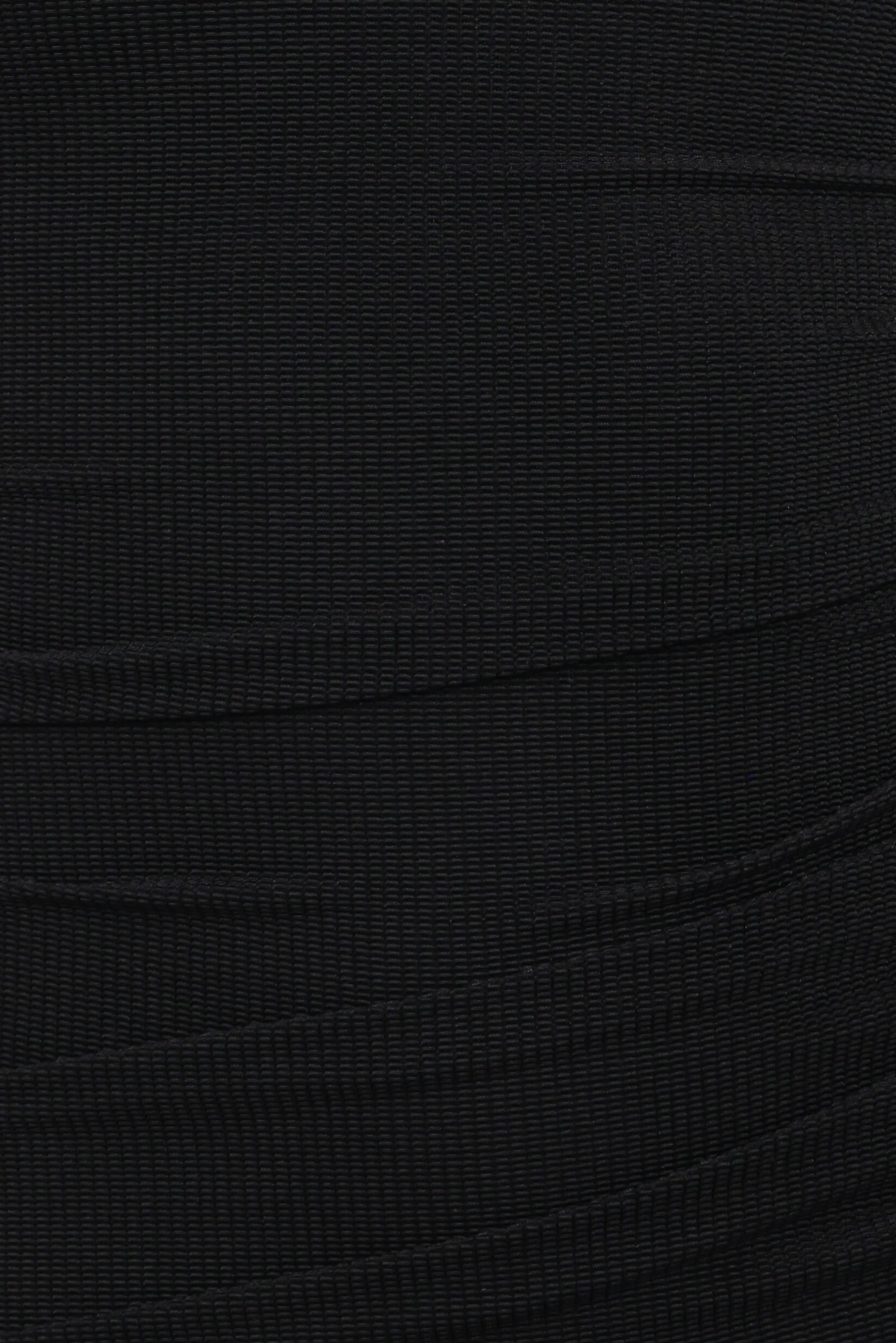 Robe midi épaule dénudée Spencer – Noir