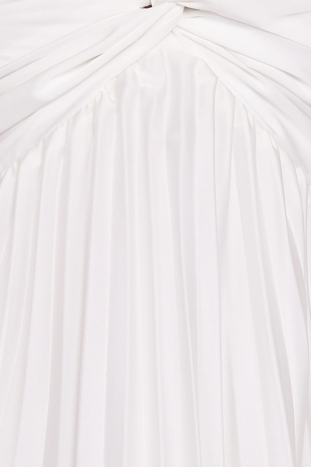 Nova Flutter Sleeve Midi Dress - White