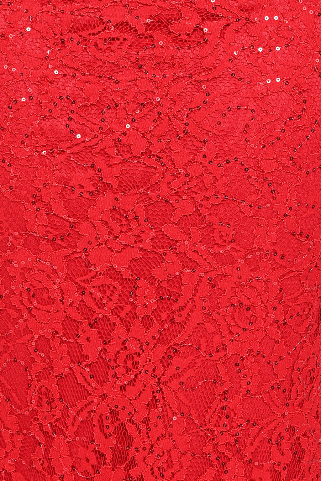 Ruben Lace Maxi Dress - Red
