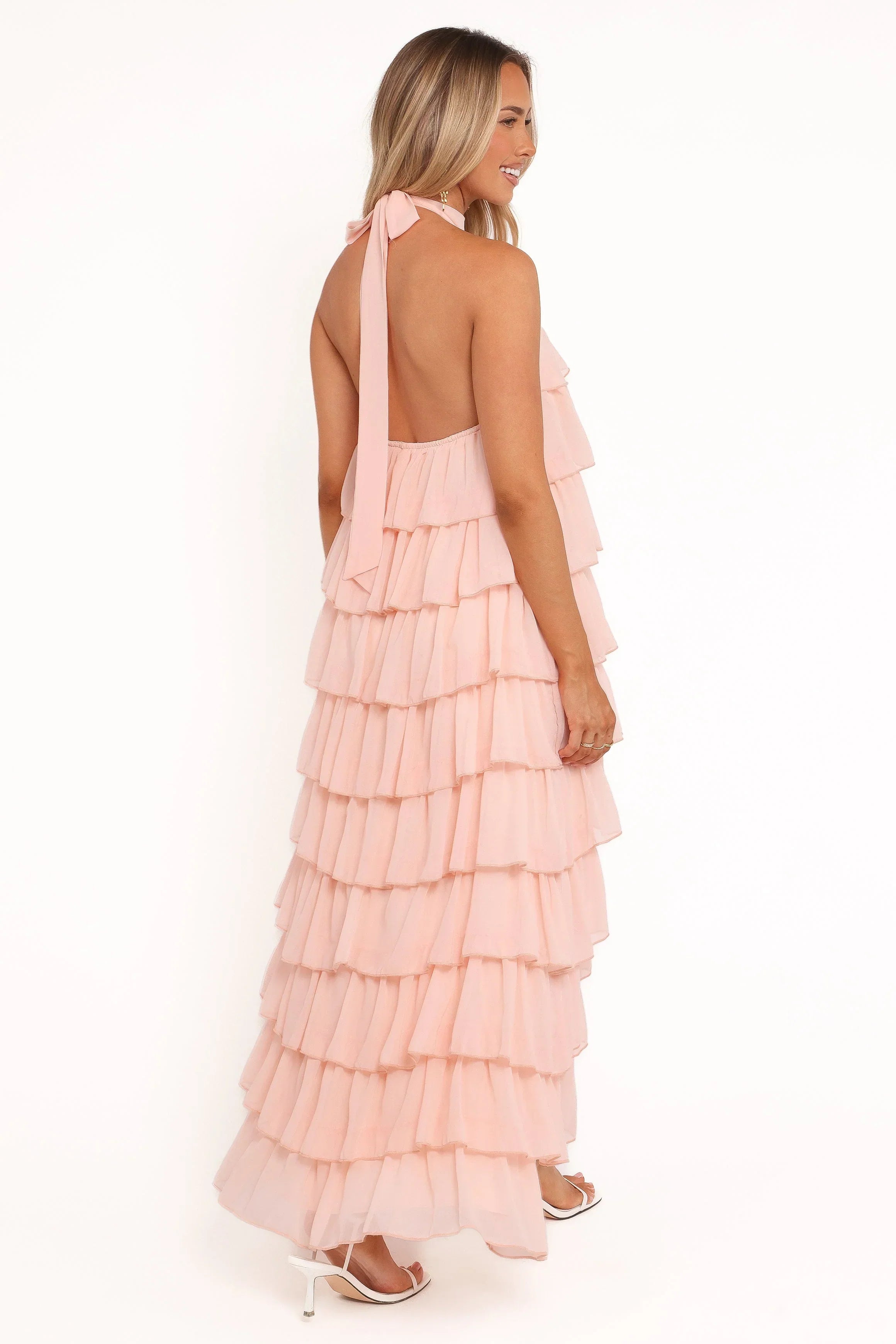 Robe longue Zoella - Rose