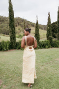 Robe longue Malie - Citron