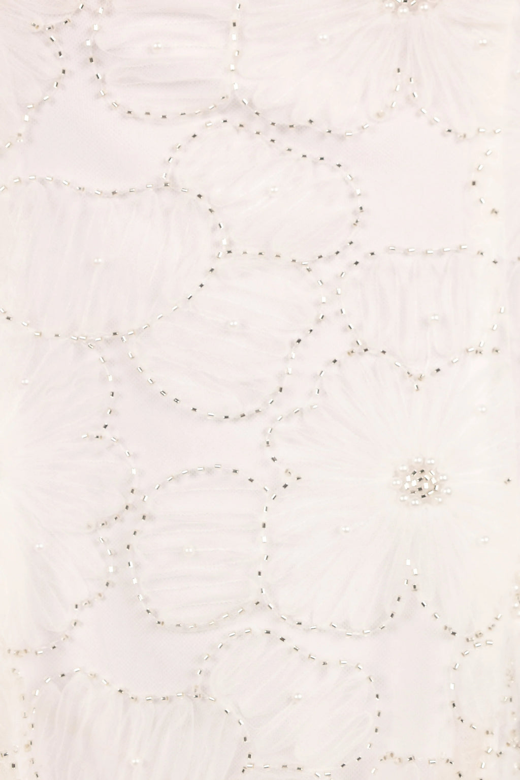 Robe mini Ashly à épaules dénudées - Blanche