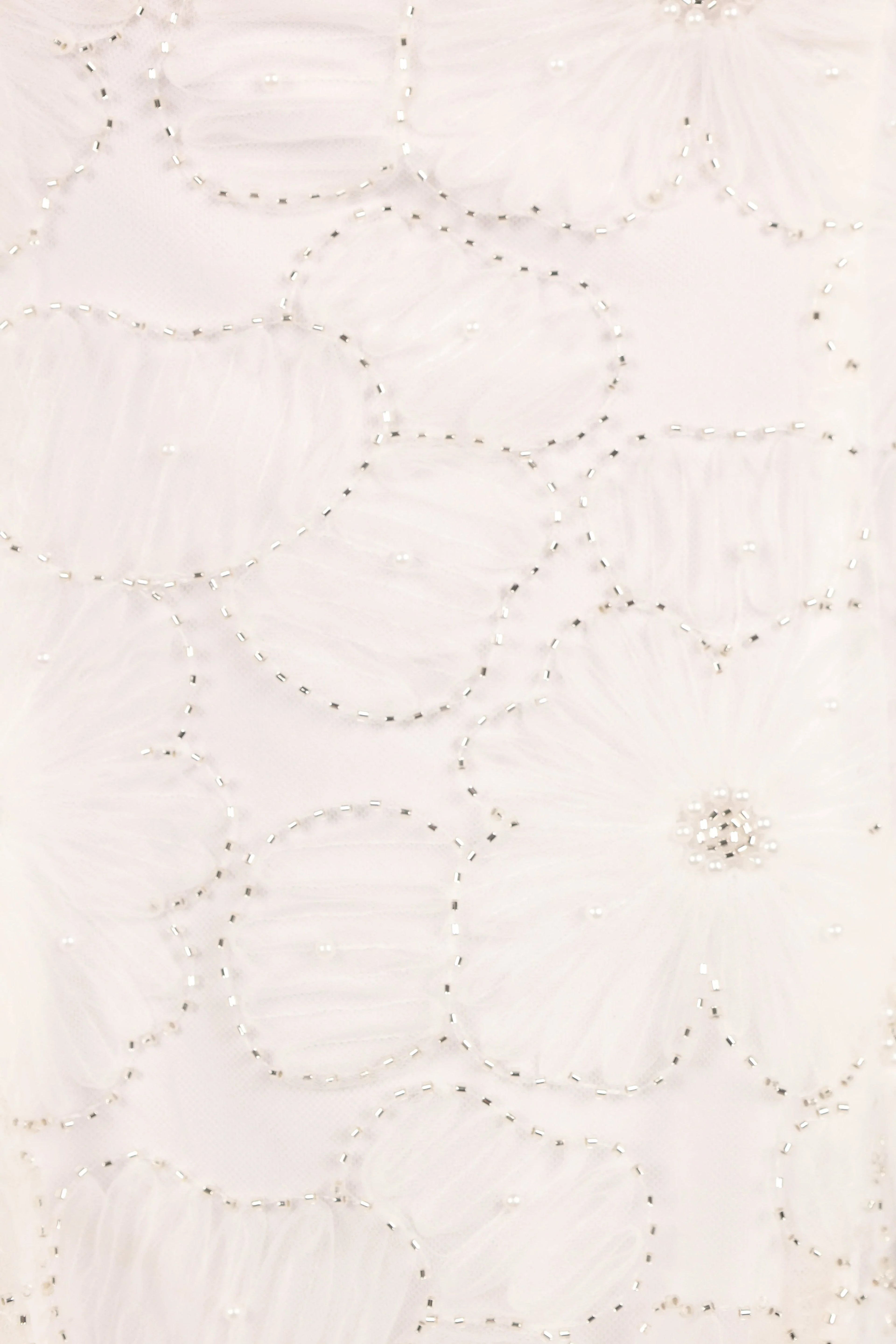 Robe mini Ashly à épaules dénudées - Blanche
