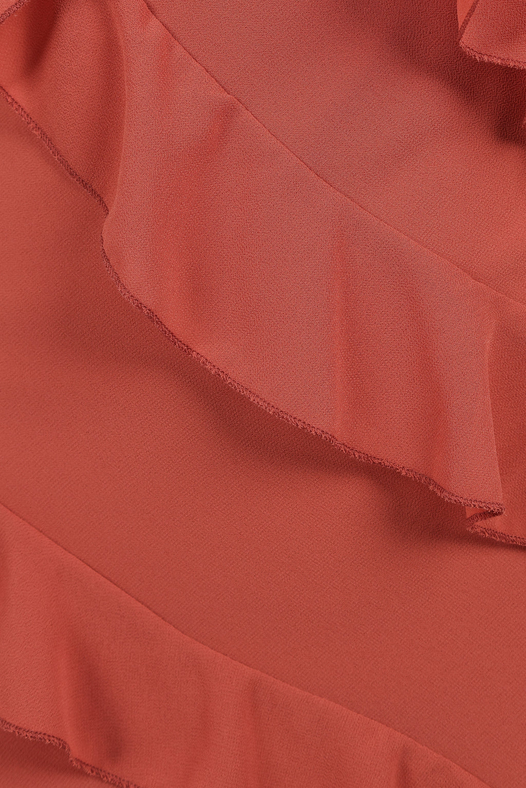 Robe longue Ciao Ruffles – Palissandre