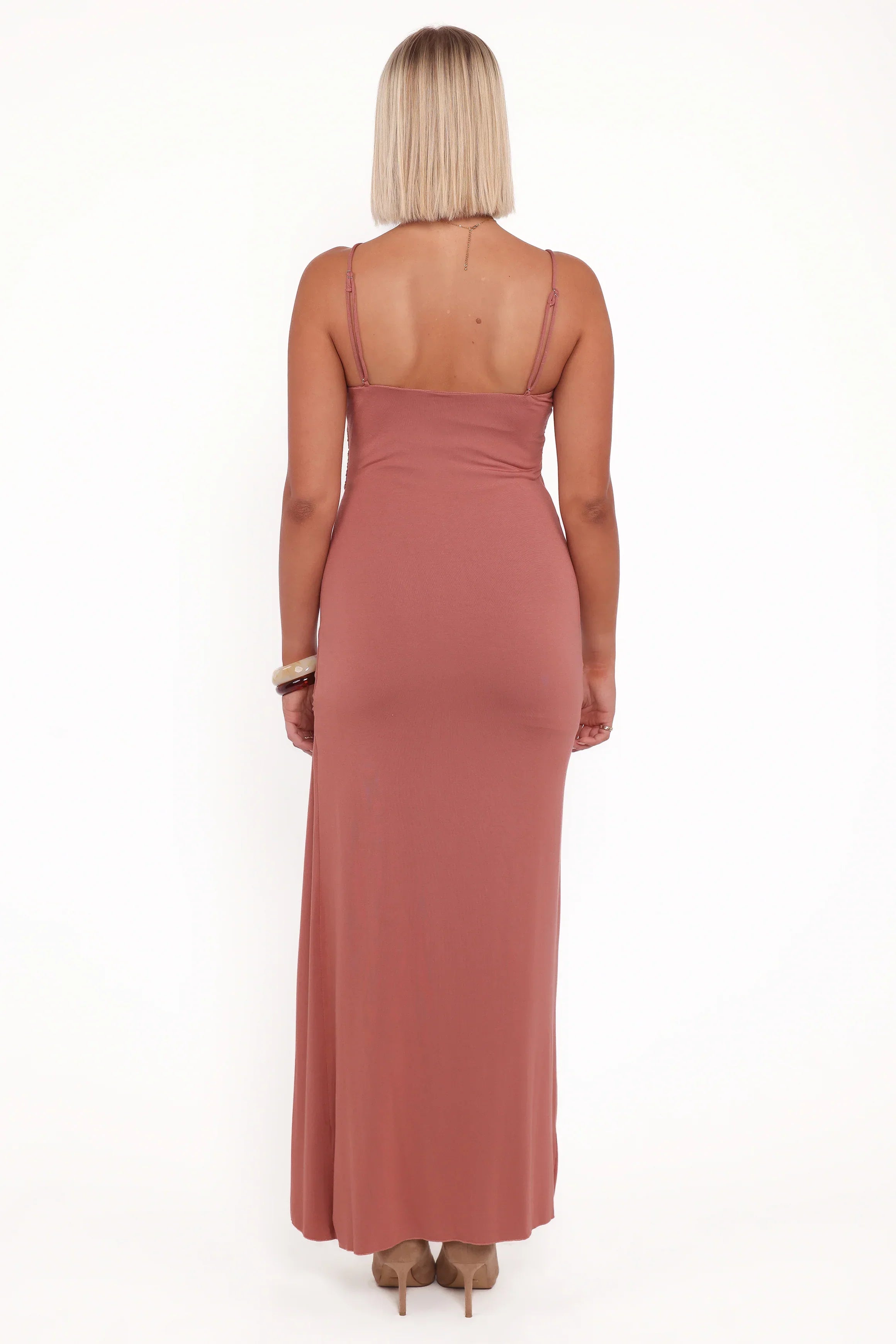 Robe longue Avaline - Terracotta