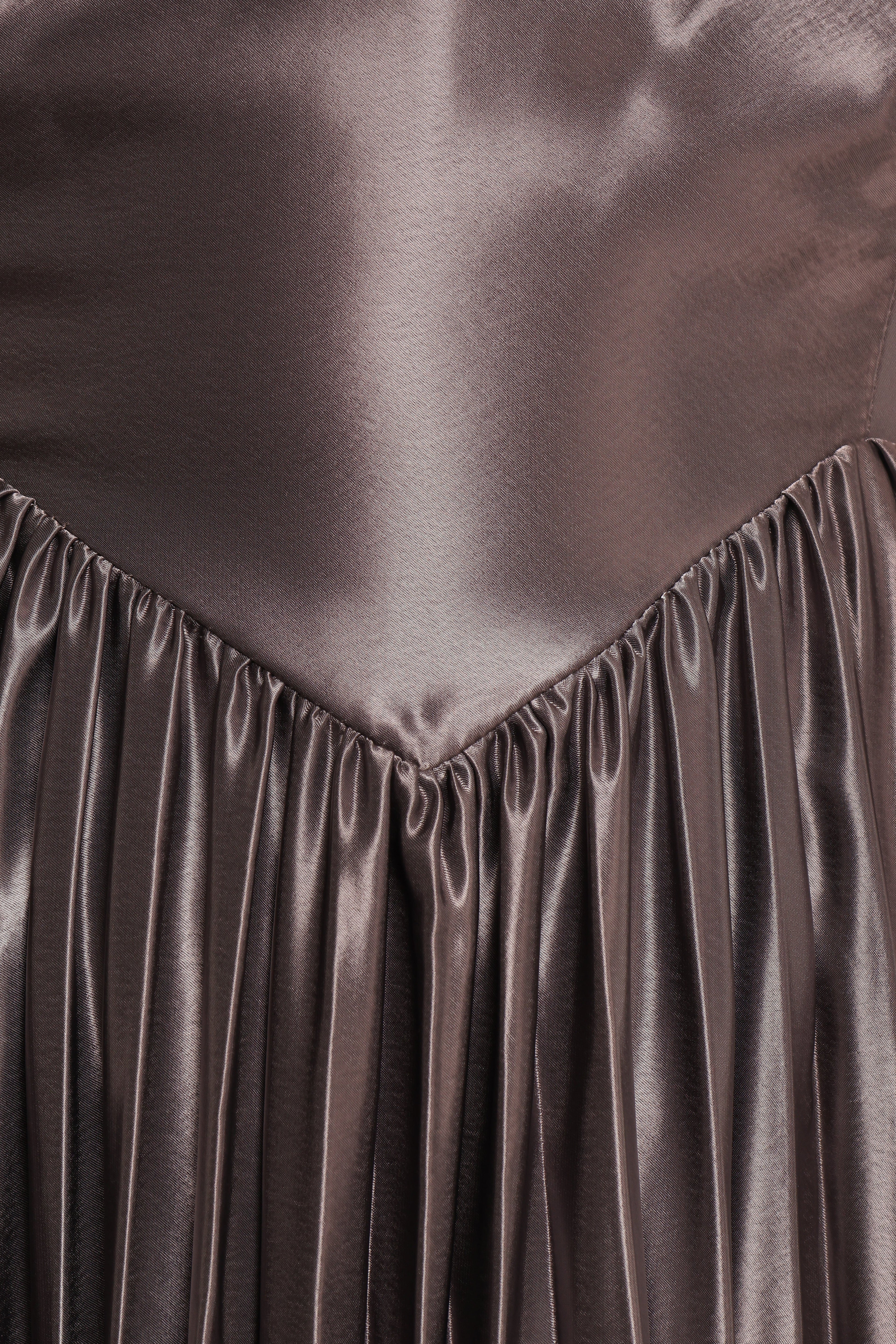 Robe Longue Camala - Gris Argenté