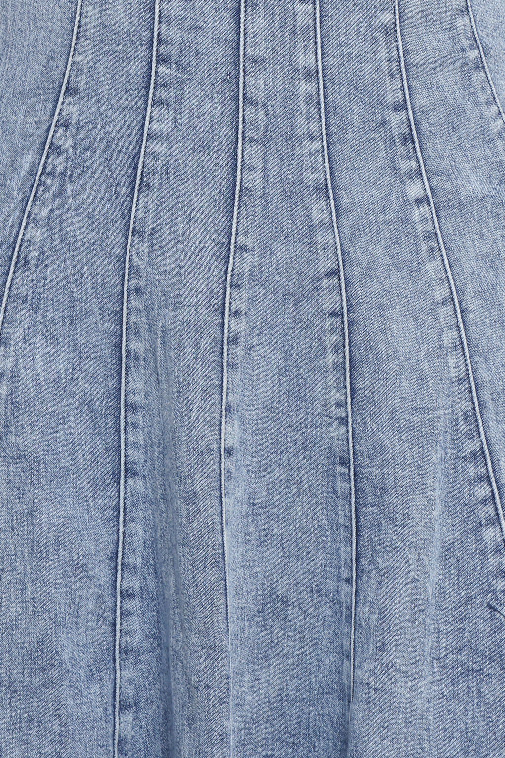 Robe midi Una - Denim clair