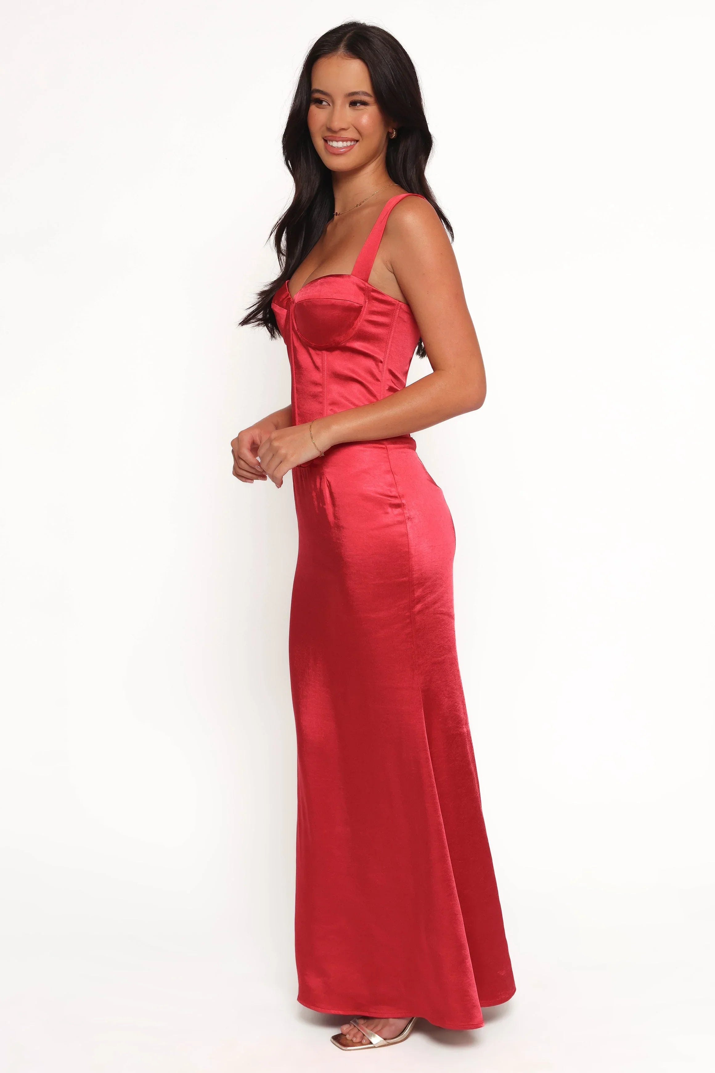 Robe longue Oura - Rouge