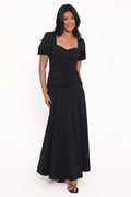 Robe midi Denver - Noir