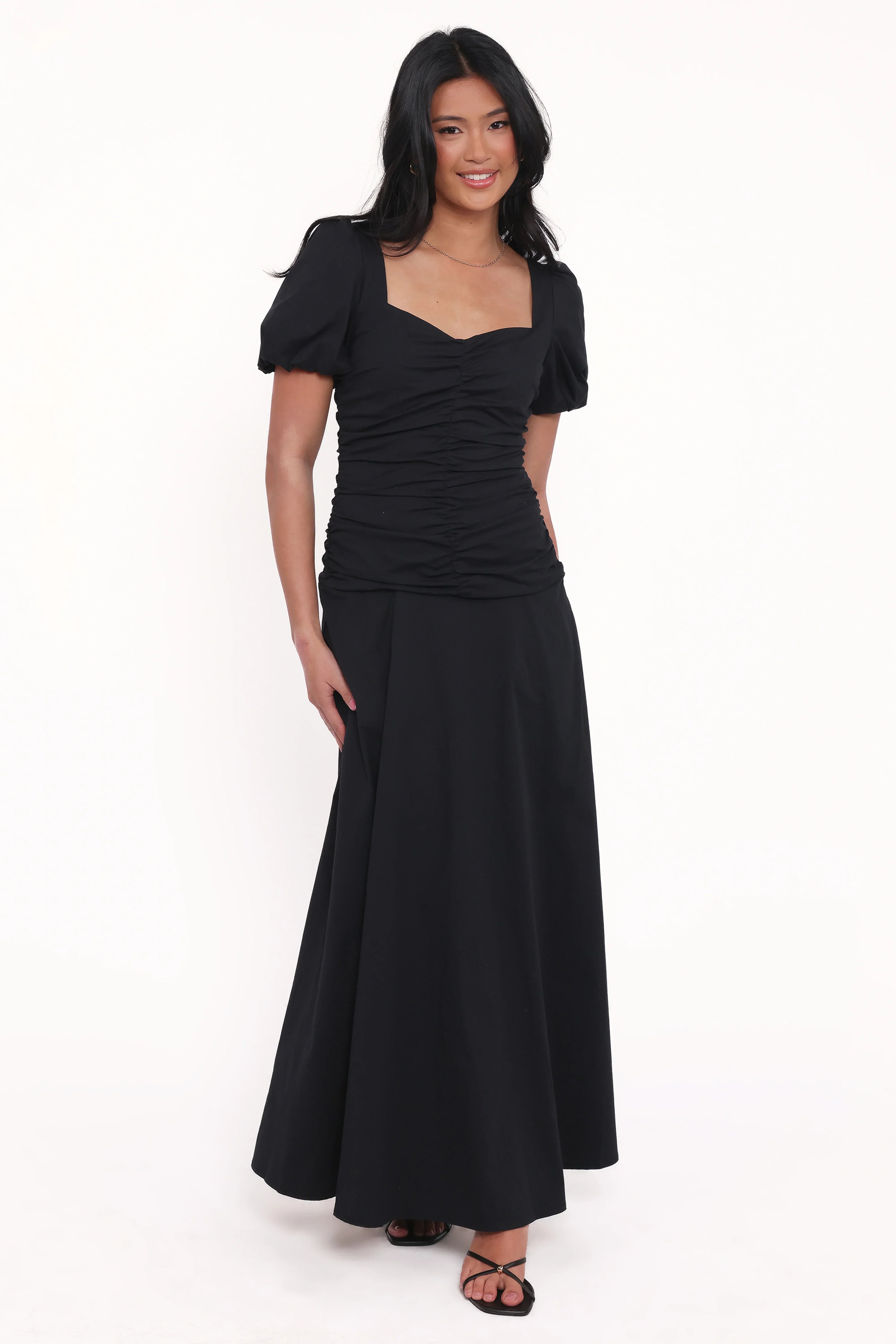 Robe midi Denver - Noir