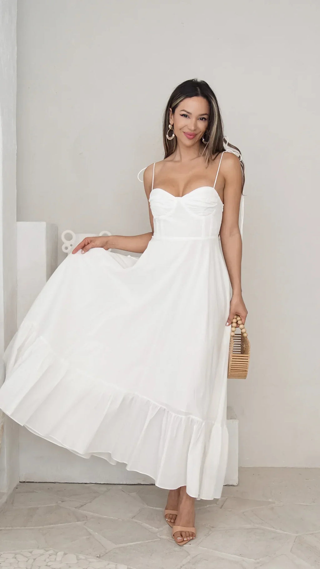 Robe longue Calista
