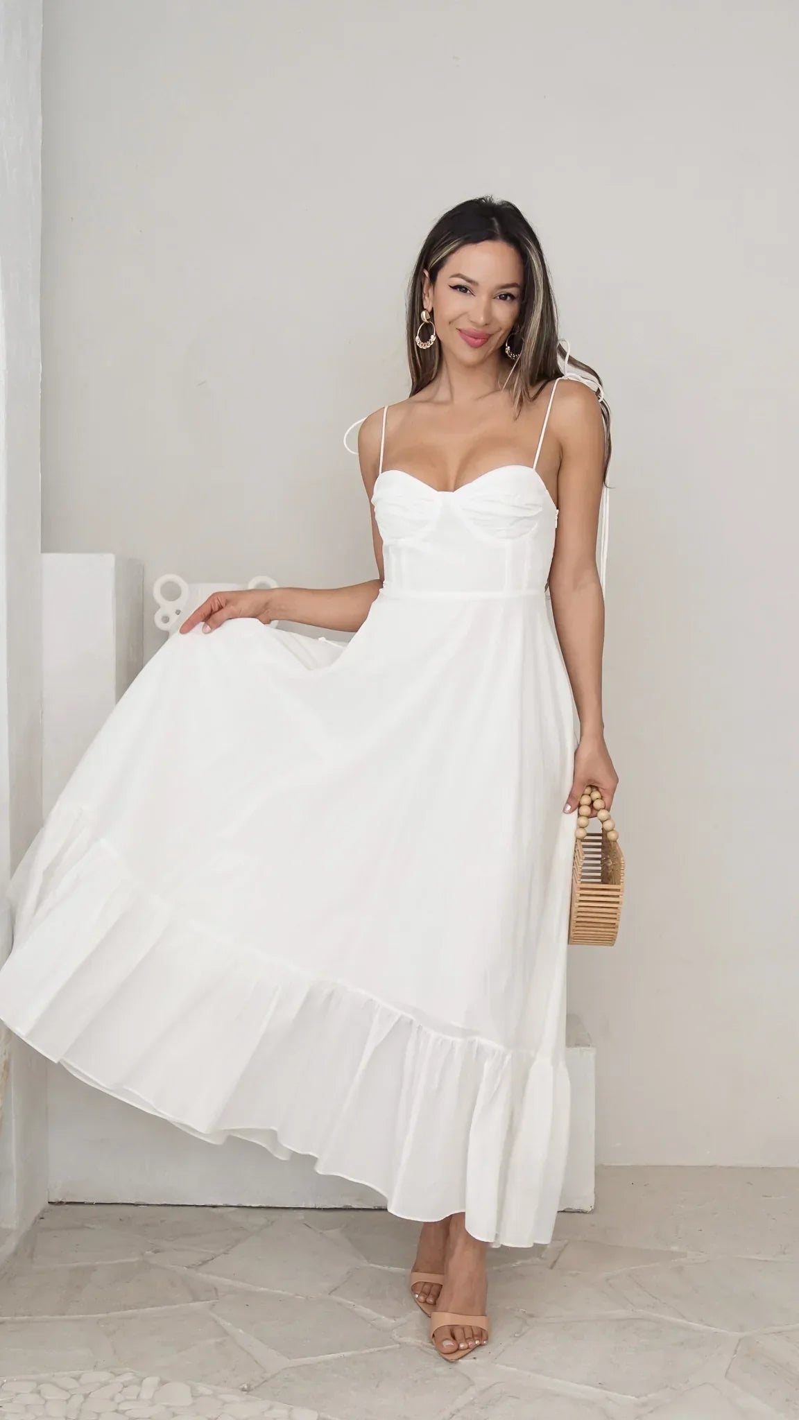 Robe longue Calista