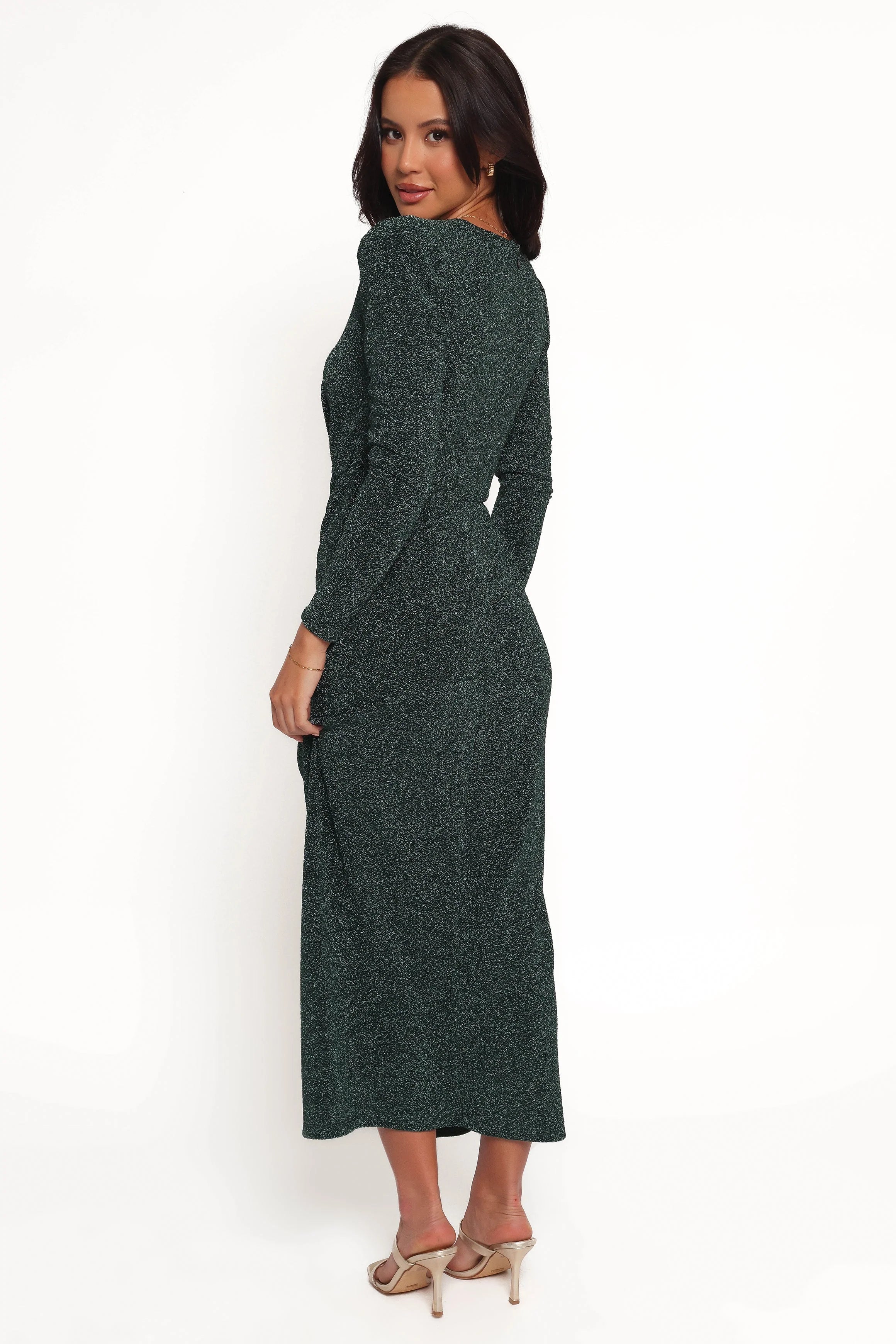 Robe longue Grayson - Émeraude