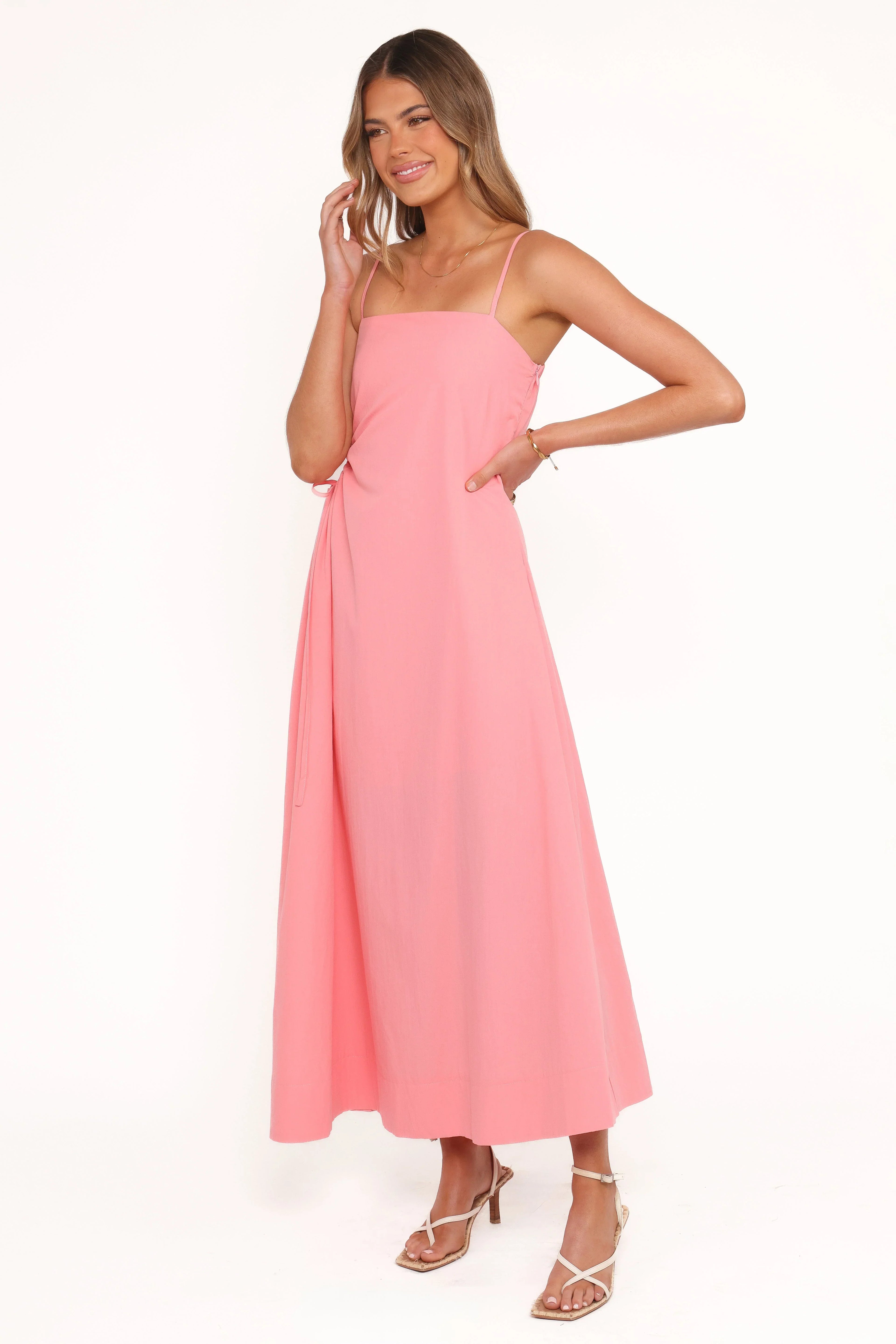 Corina Midi Dress - Watermelon
