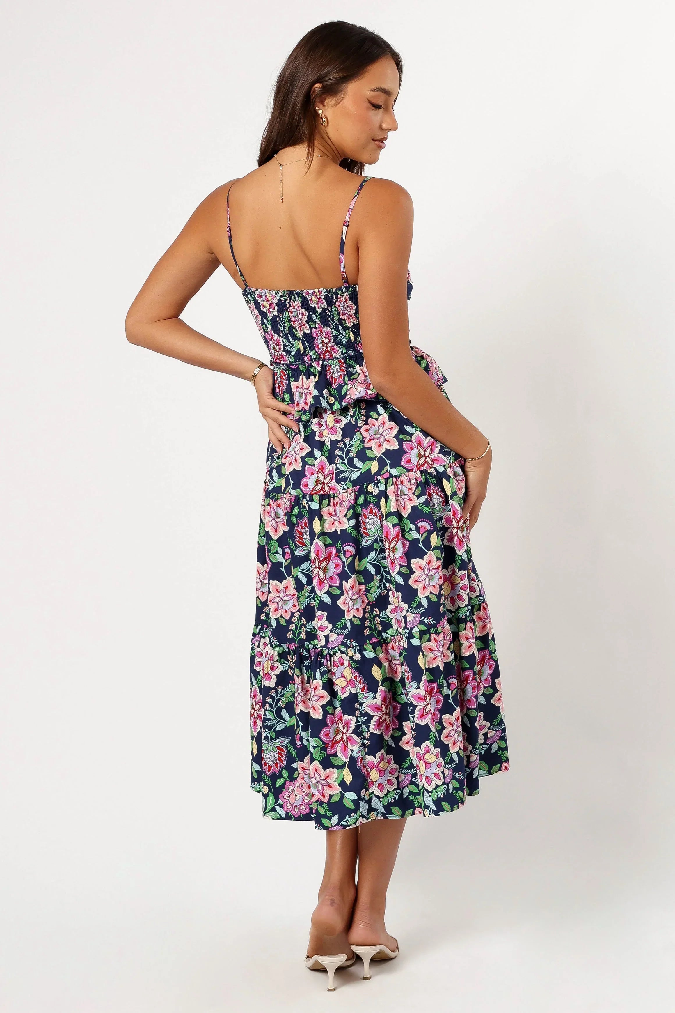 Robe midi Arlo - Marine