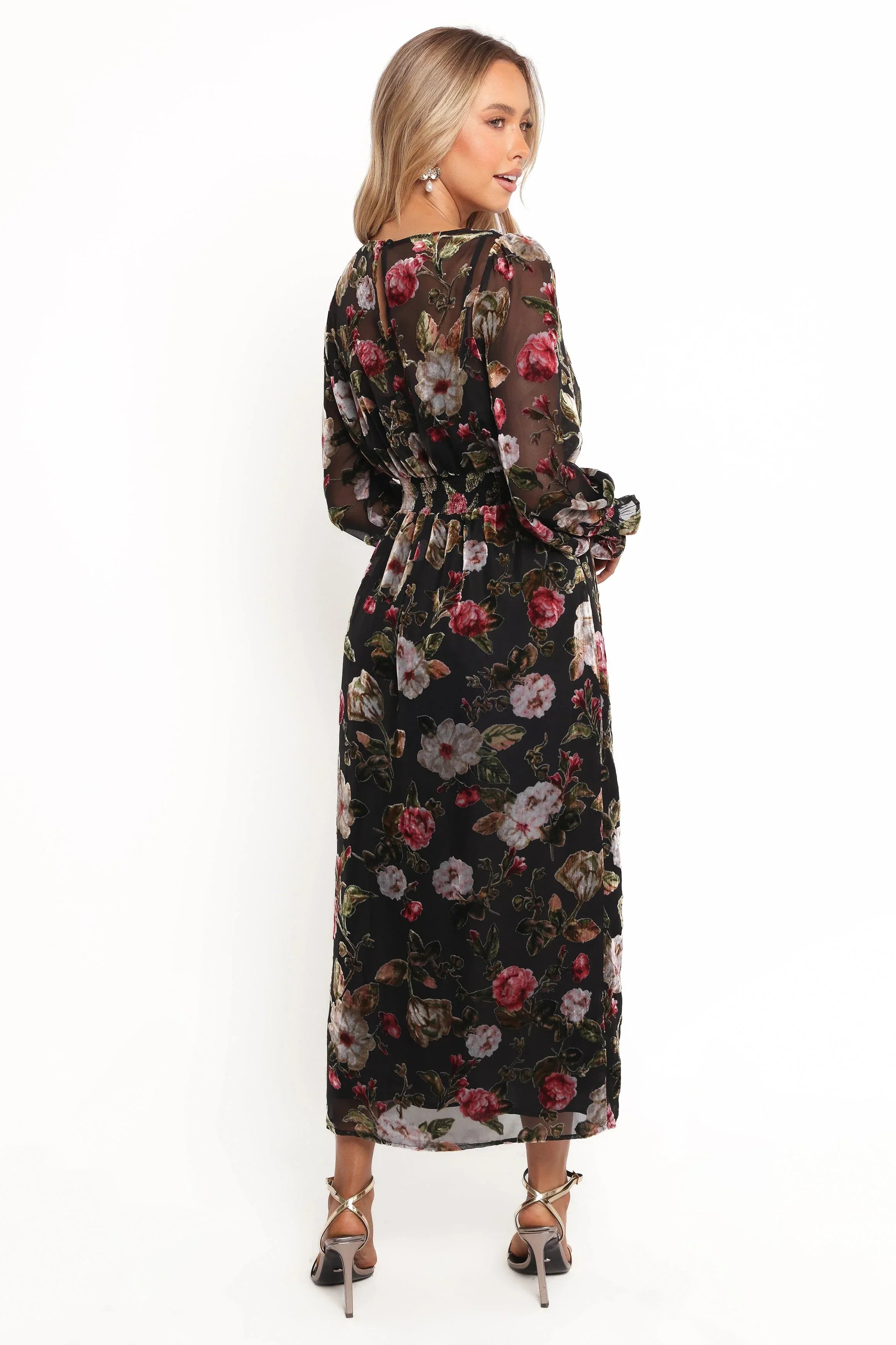 Robe midi Tracy - Multicolore