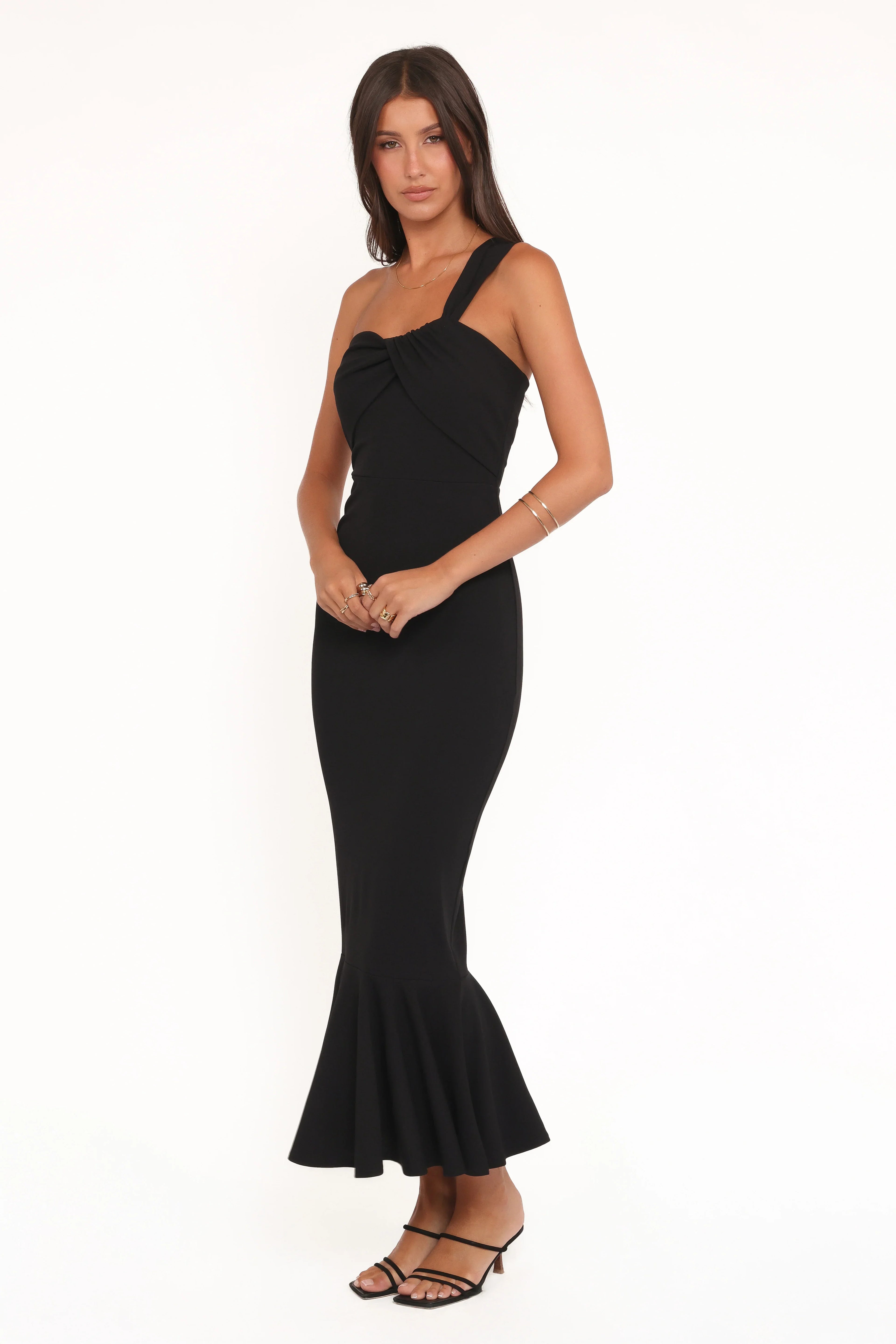 Robe longue Sasha - Noire
