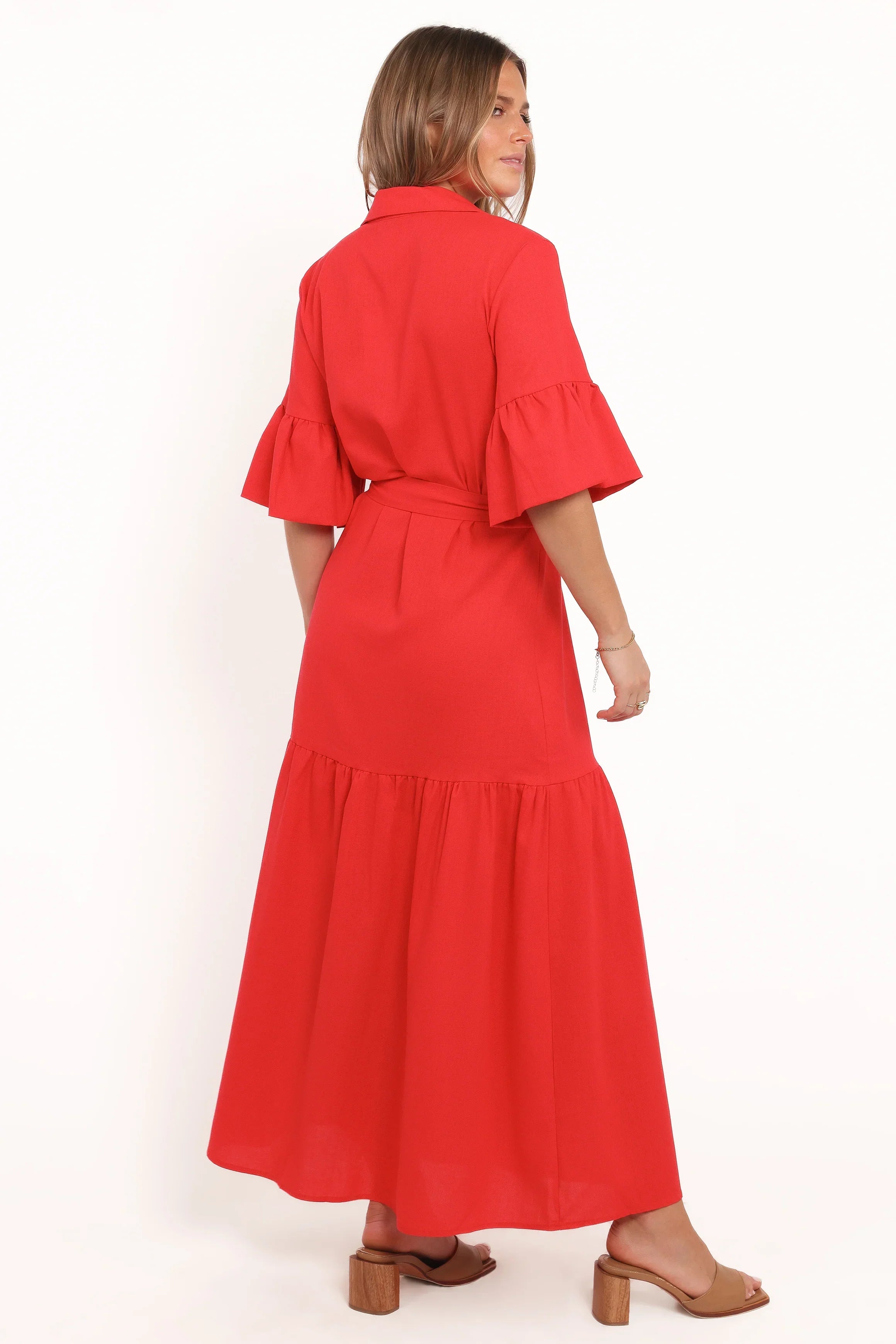 Robe midi Kirrily - Rouge