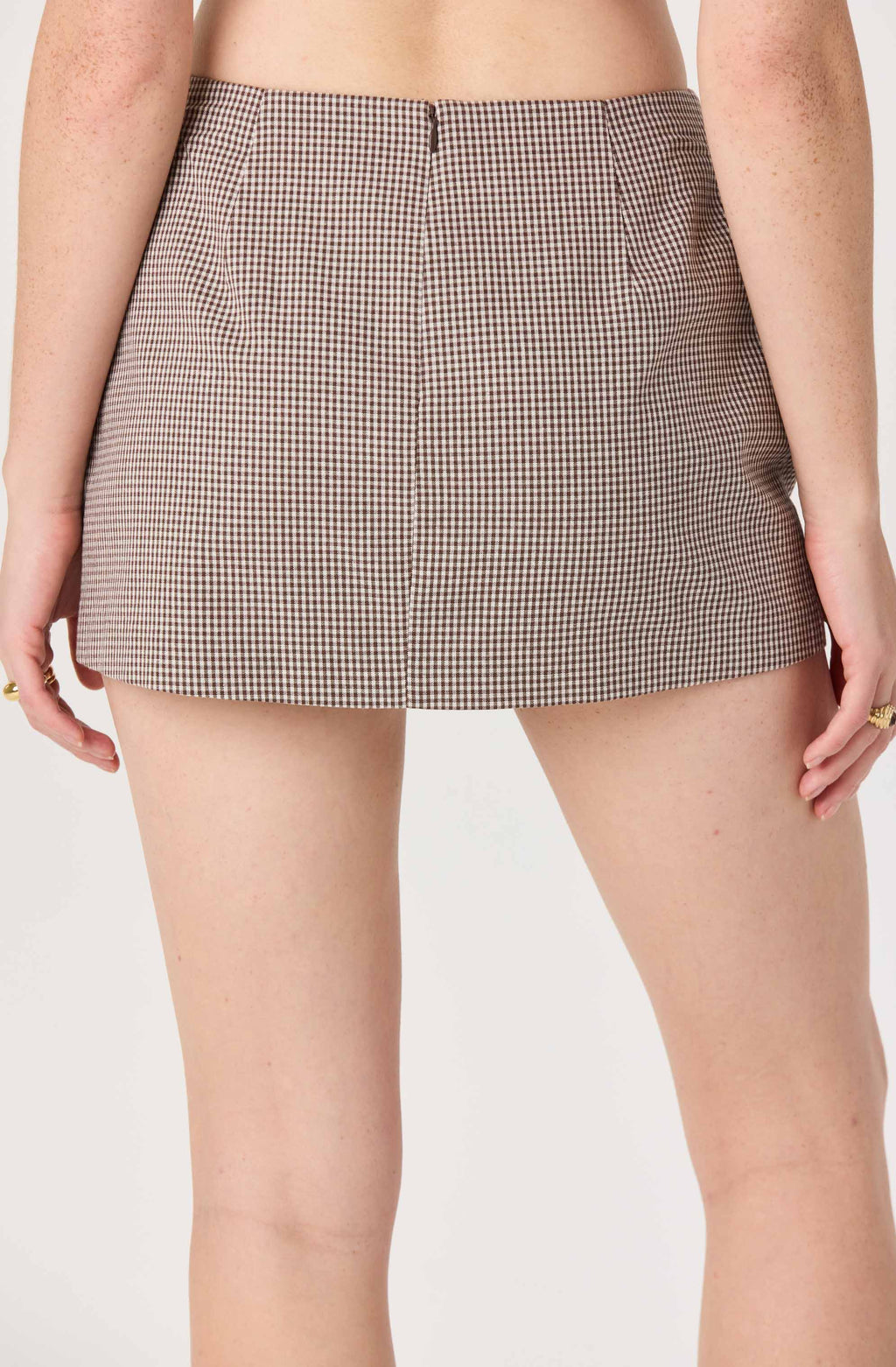 Pini Gingham Mini Skort