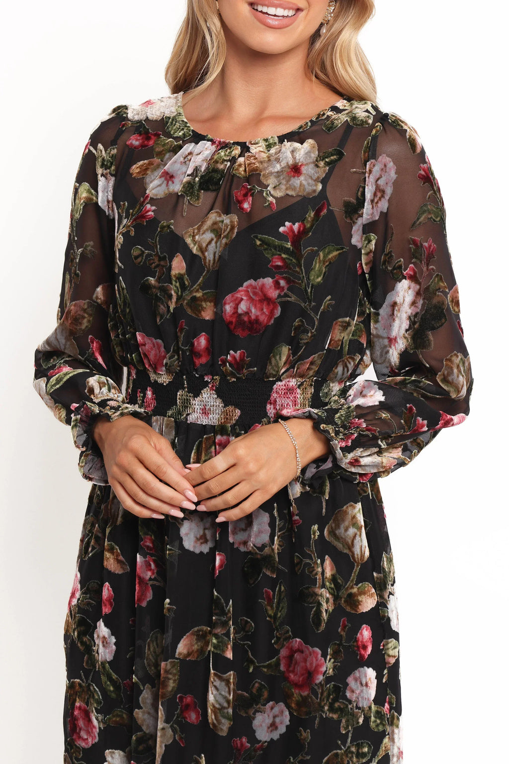 Robe midi Tracy - Multicolore