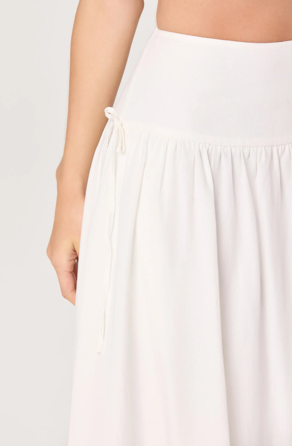 Stevie Embroidered Midi Skirt