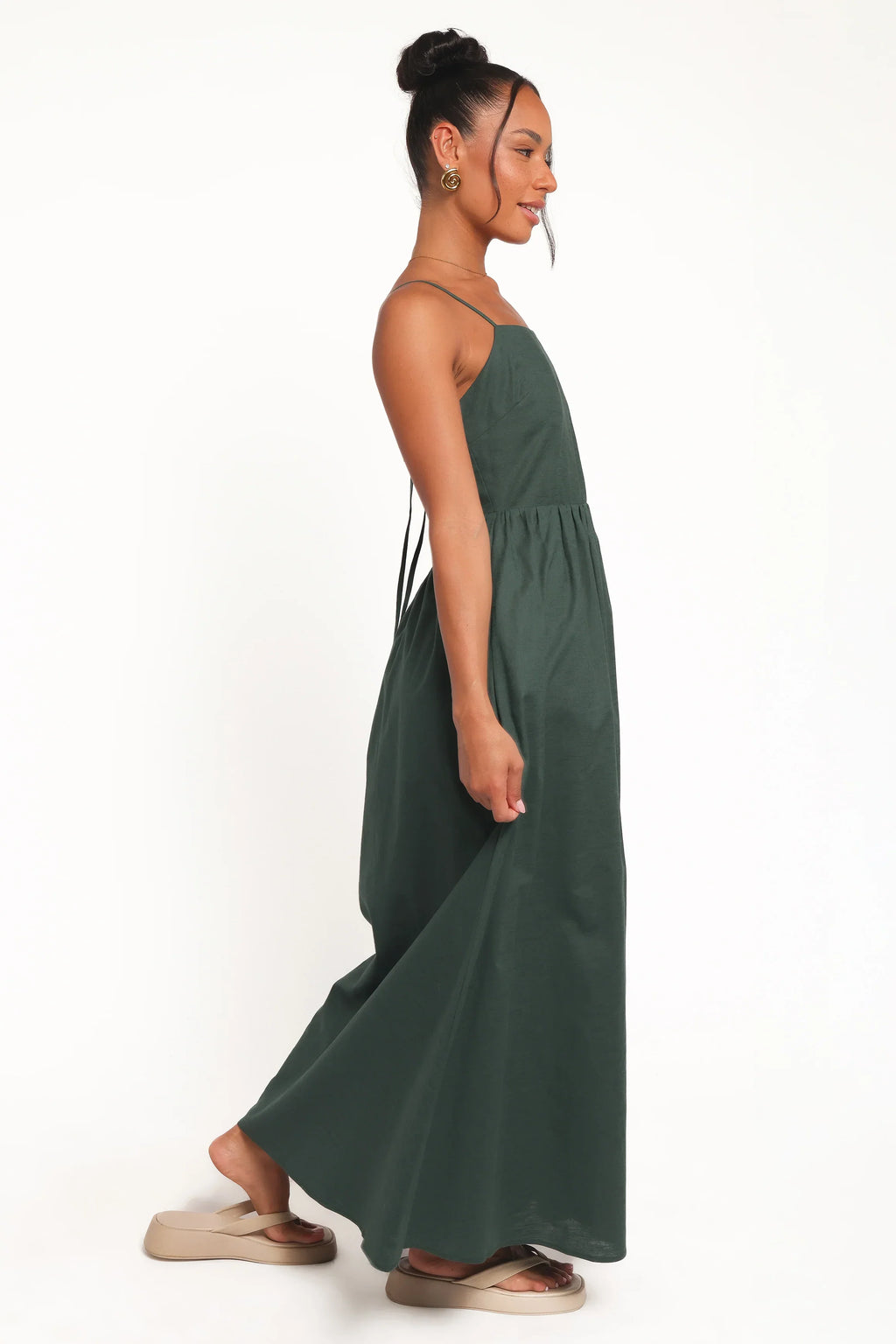 Savannah Maxi Dress - Forest Green