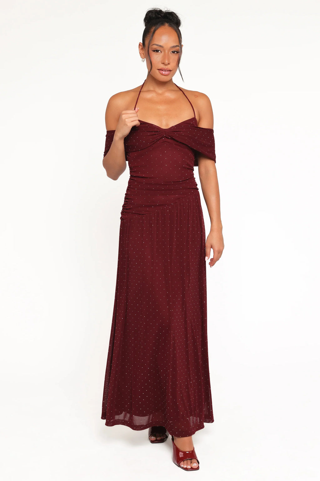 Robe longue Mayven – Bourgogne