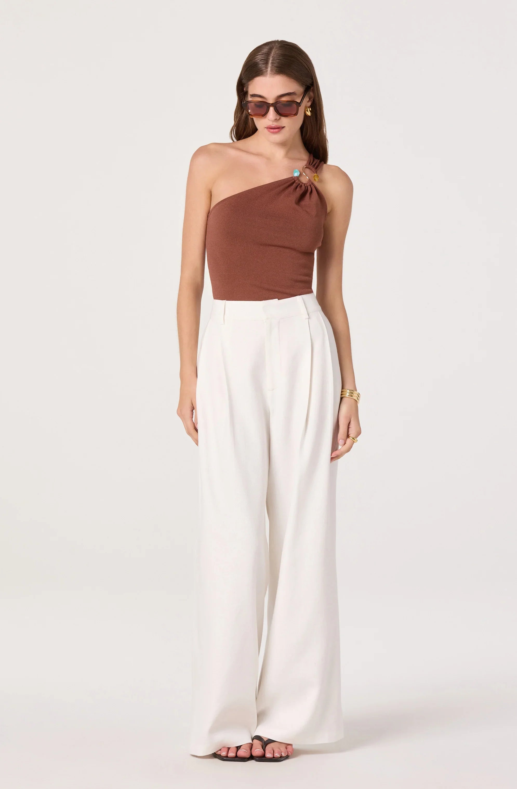 Talulla Wide-Leg Linen Pants