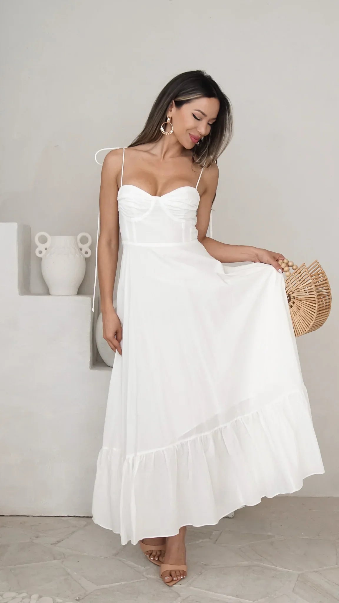 Robe longue Calista